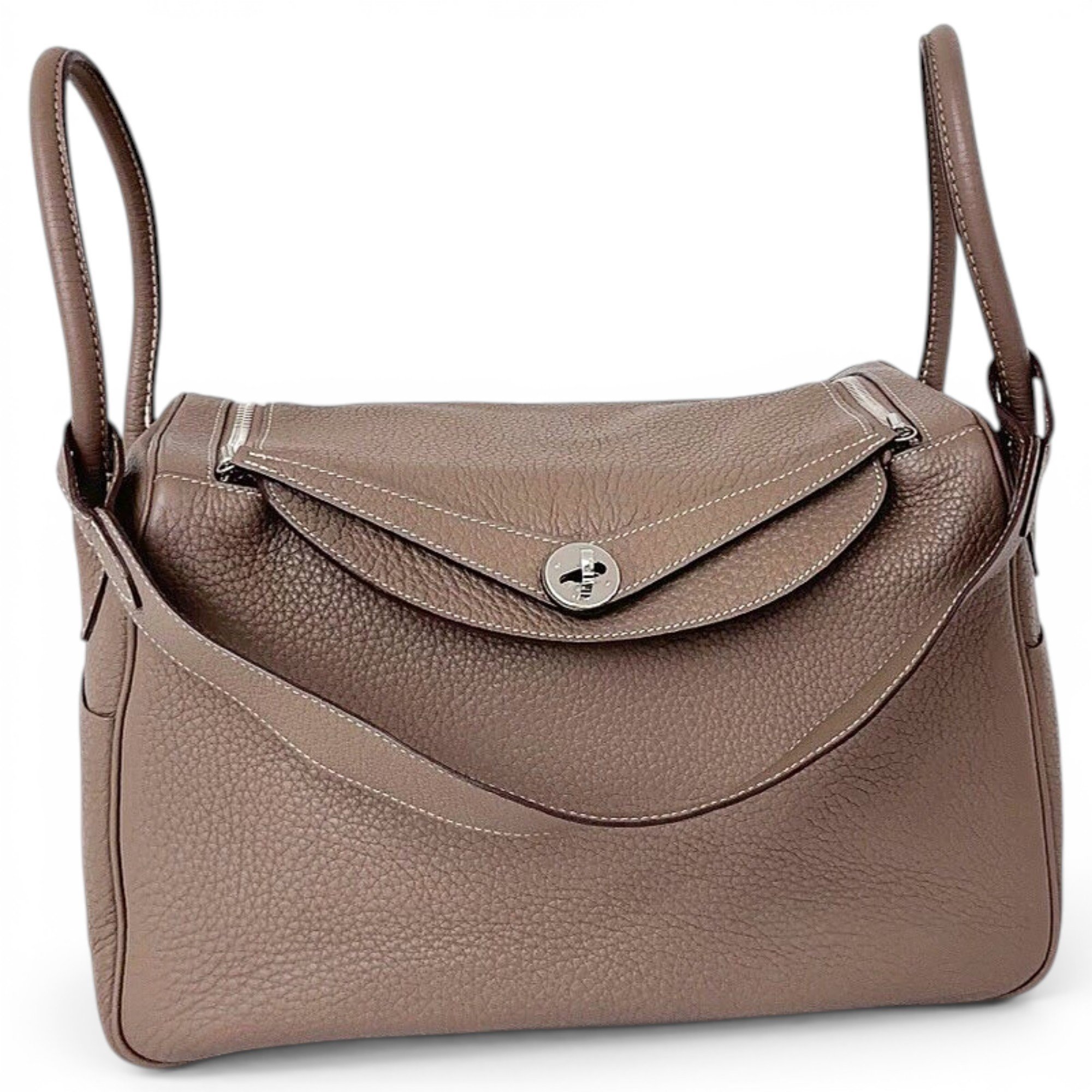 Lindy leather handbag
