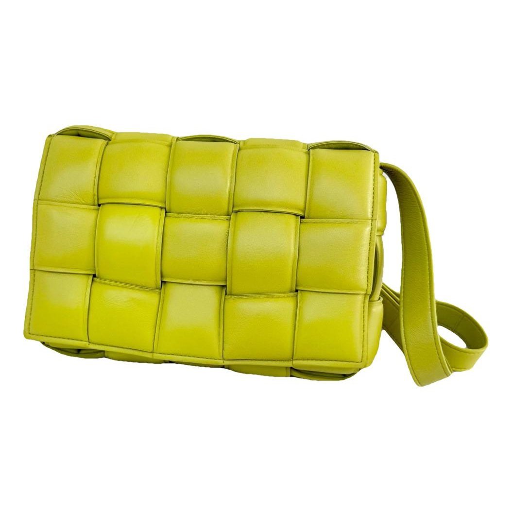 Cassette Padded leather handbag