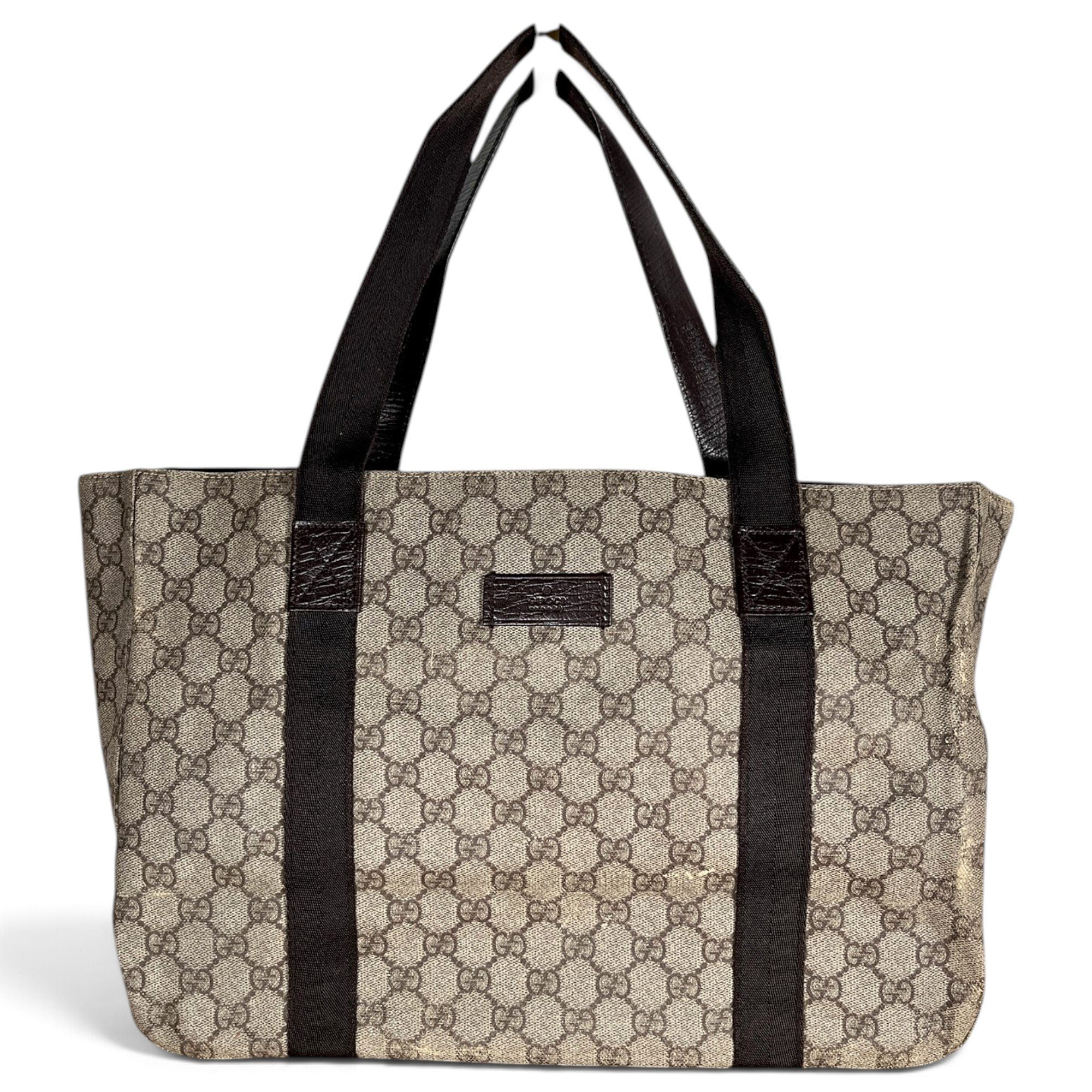Leather tote