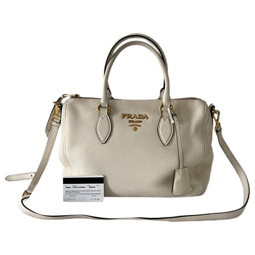 Leather tote
