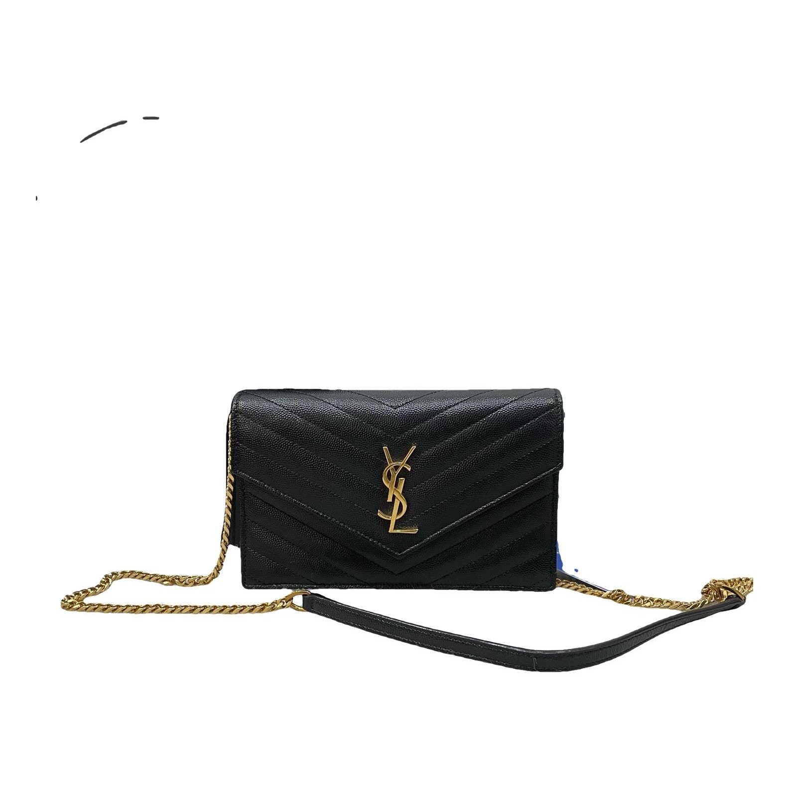 Portefeuille enveloppe leather handbag