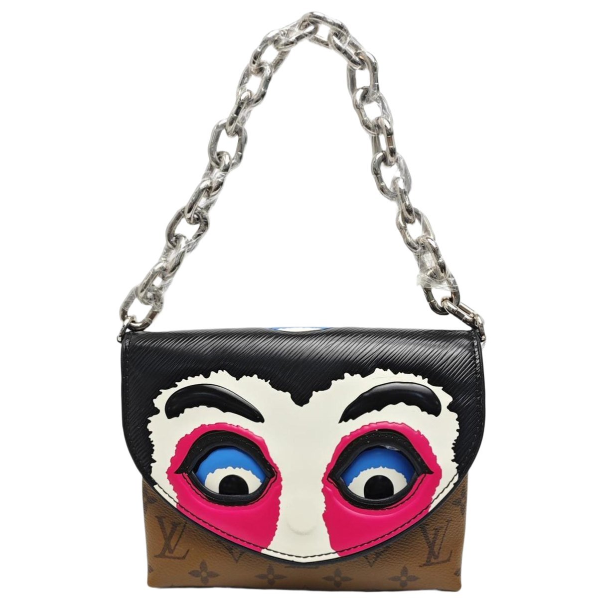 Kabuki vinyl handbag