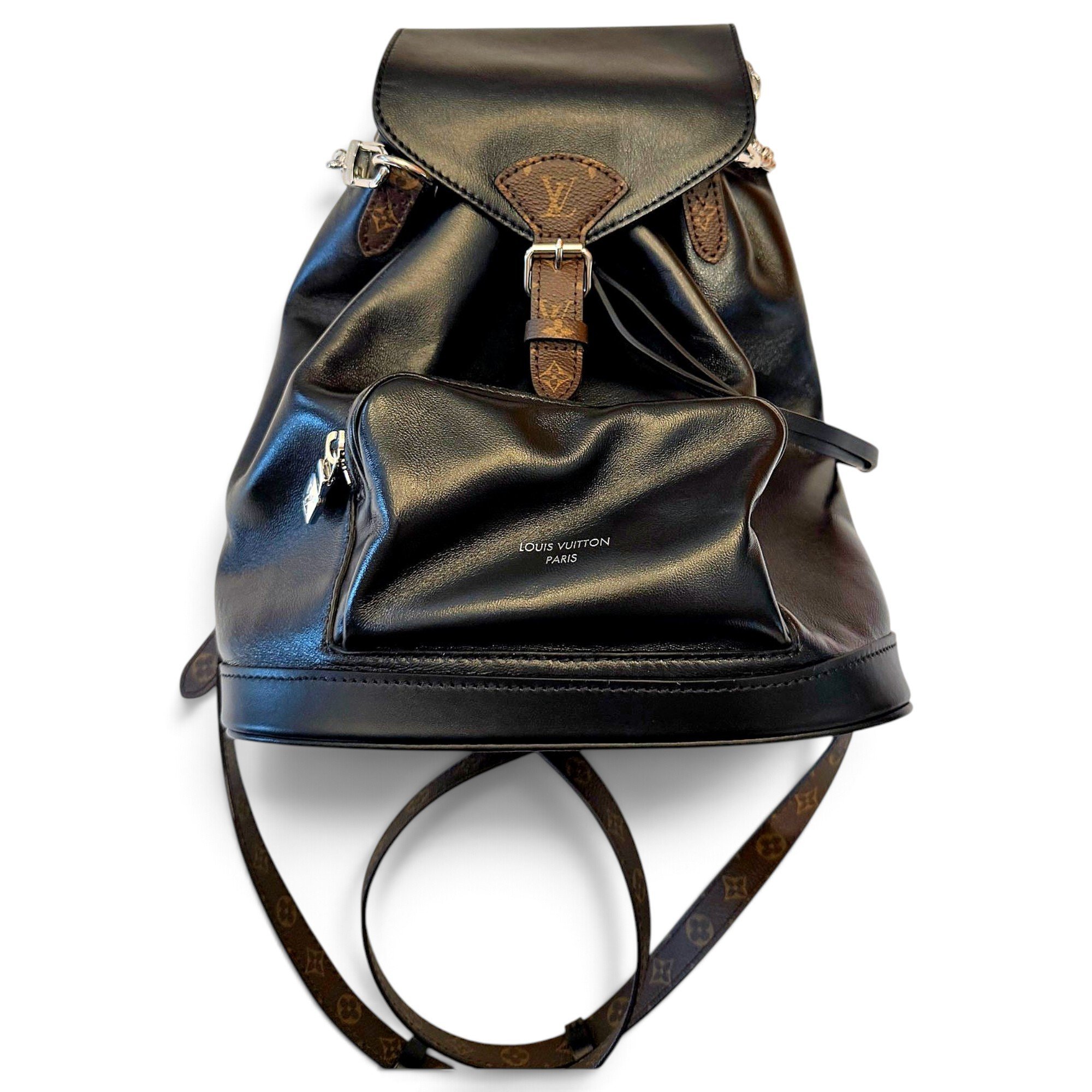 Montsouris leather backpack