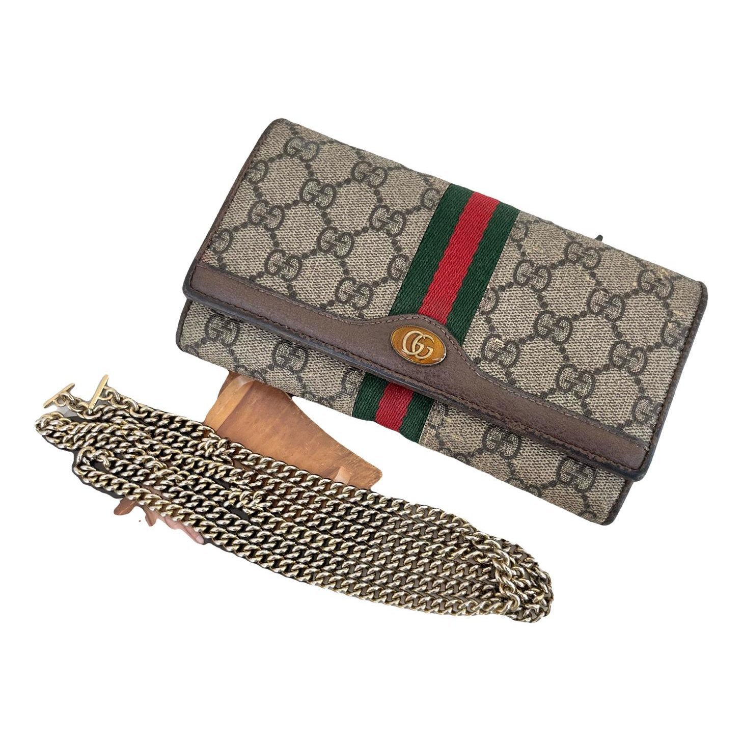 Ophidia Chain Wallet crossbody bag