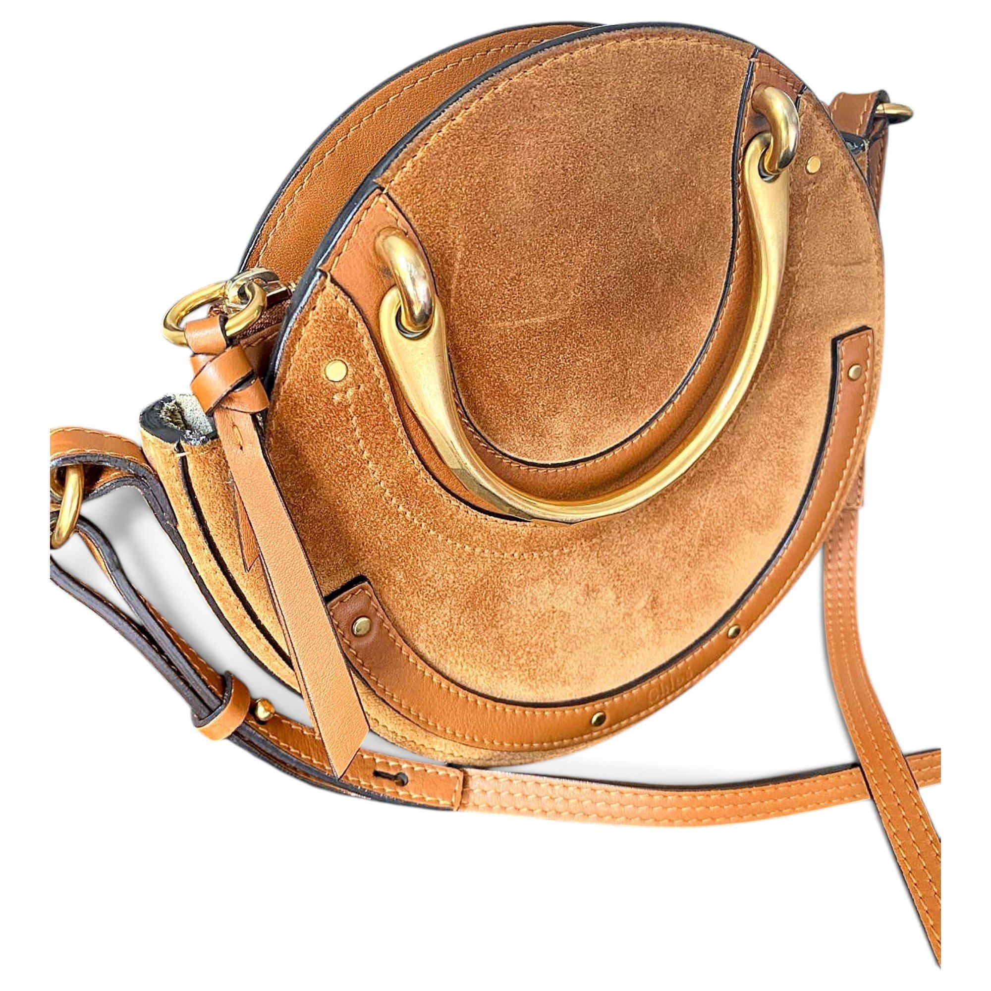 Pixie leather crossbody bag