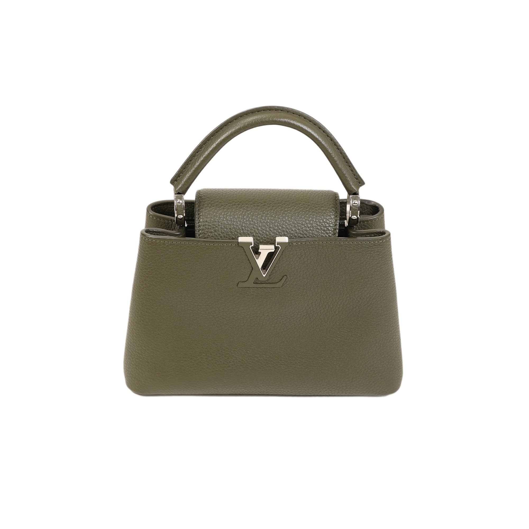 Capucines leather handbag