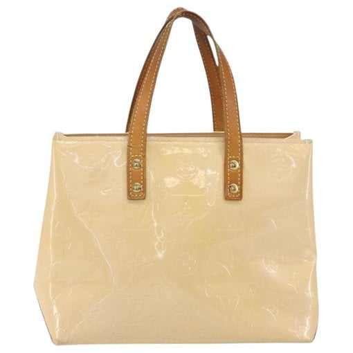 Reade patent leather handbag