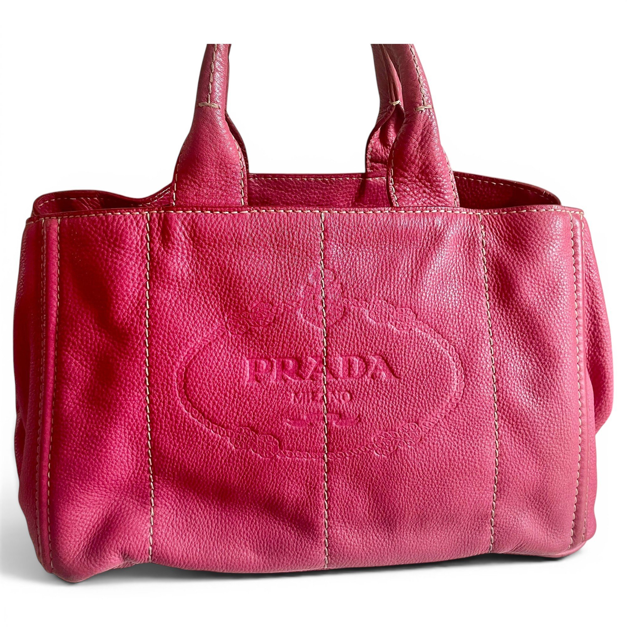 Leather handbag