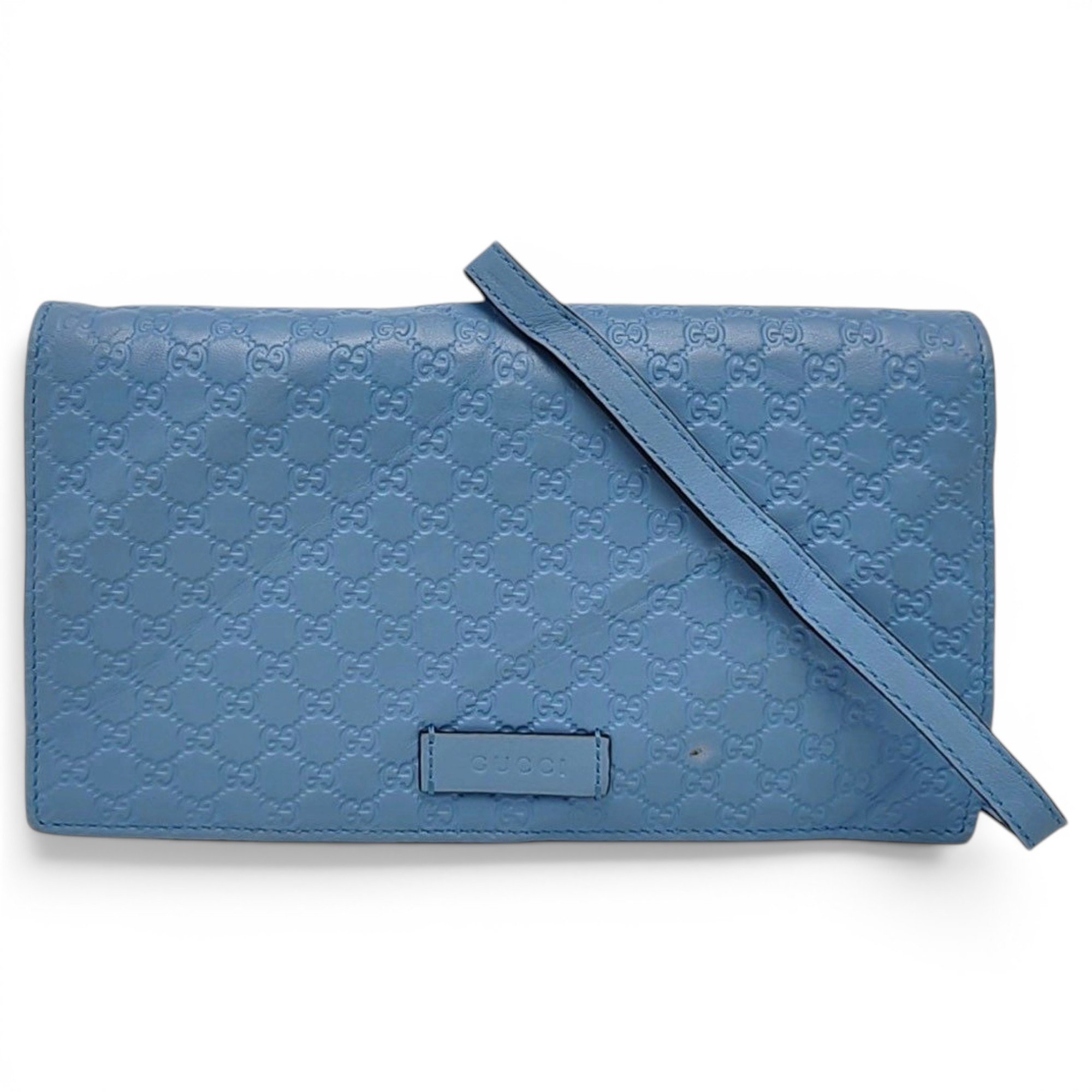 Leather crossbody bag