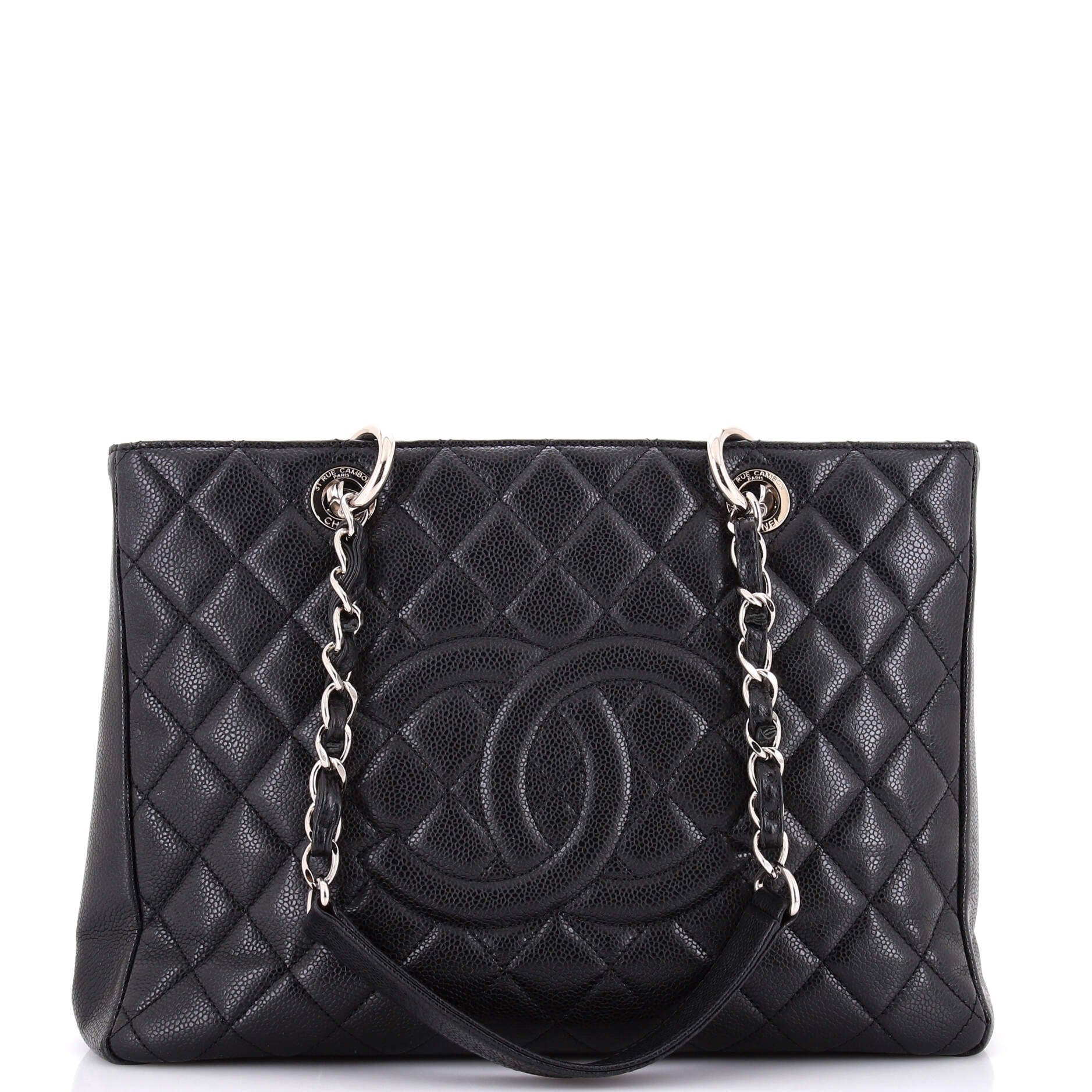 Classic CC Shopping leather tote