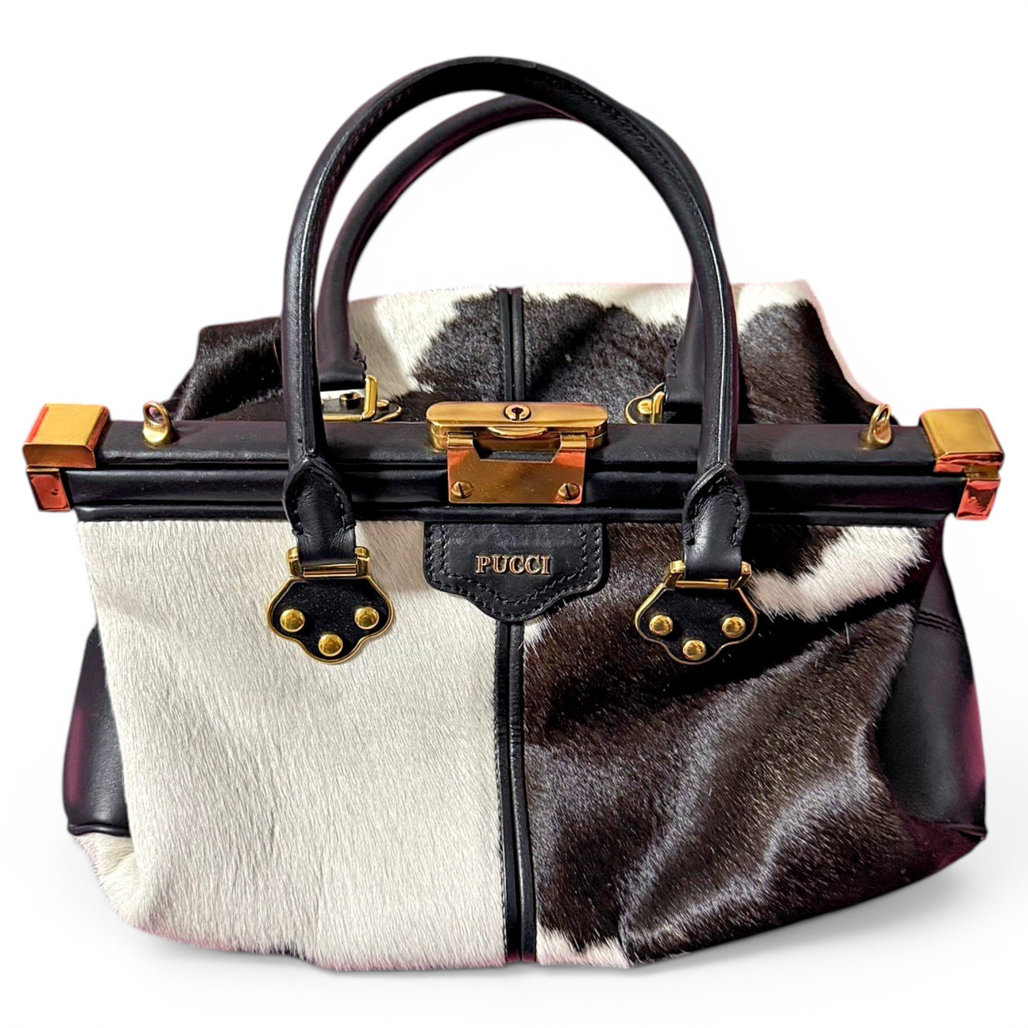 Pony-style calfskin handbag