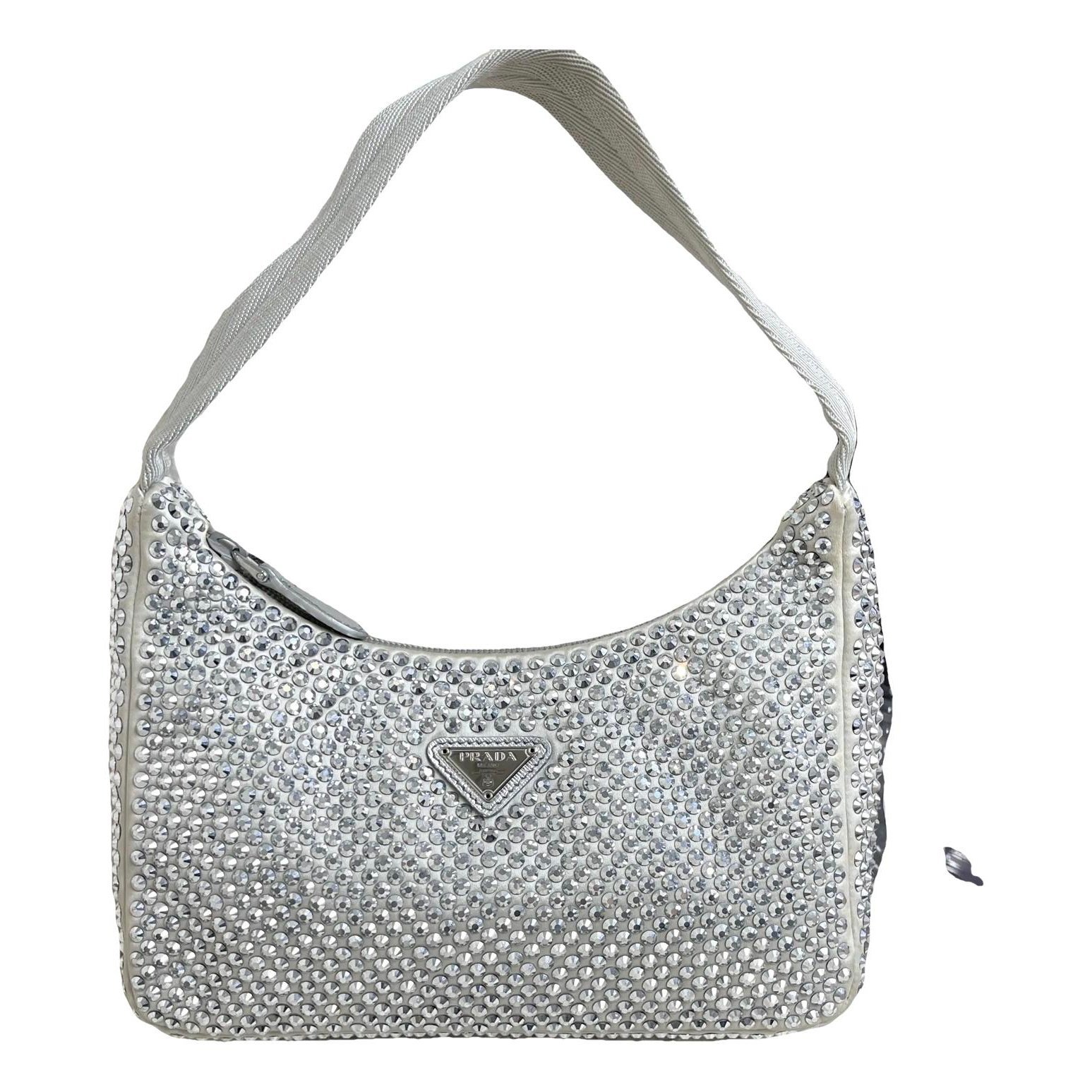 Re-Edition 2000 glitter handbag