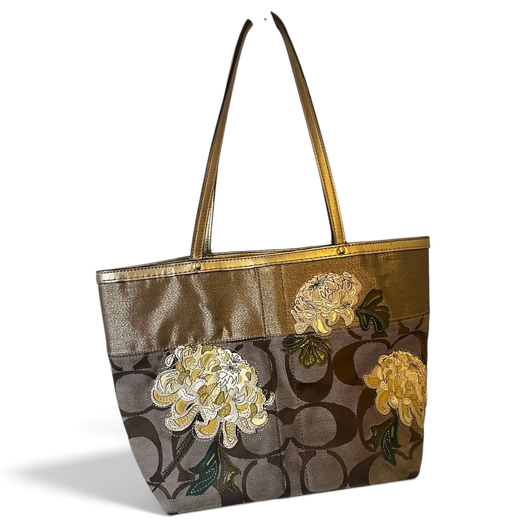 Coach CITY ZIP TOTE cloth tote