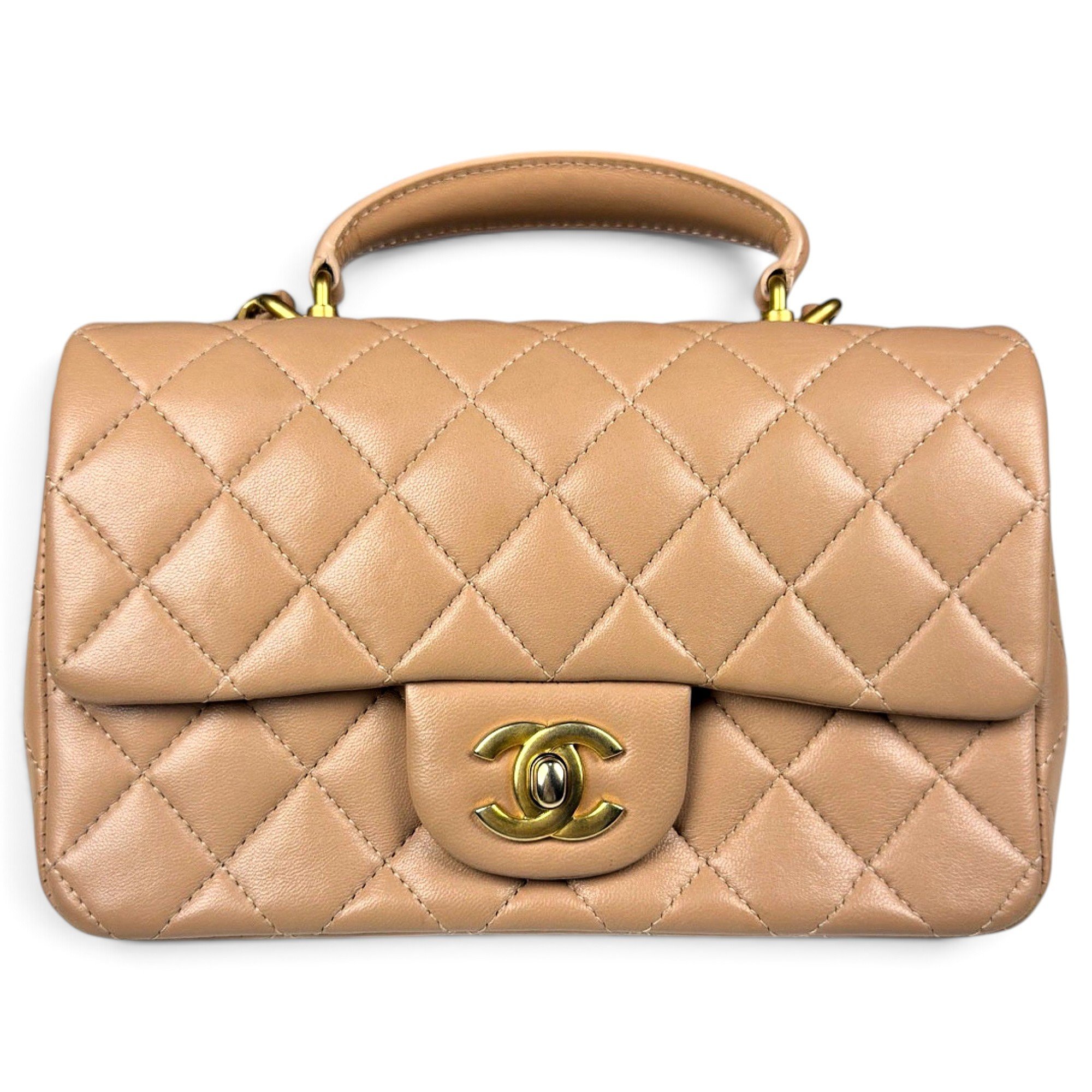Coco Handle leather handbag
