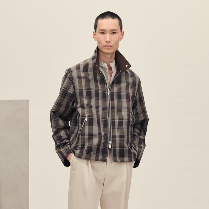 Café Reversible Straight Cut Jacket
