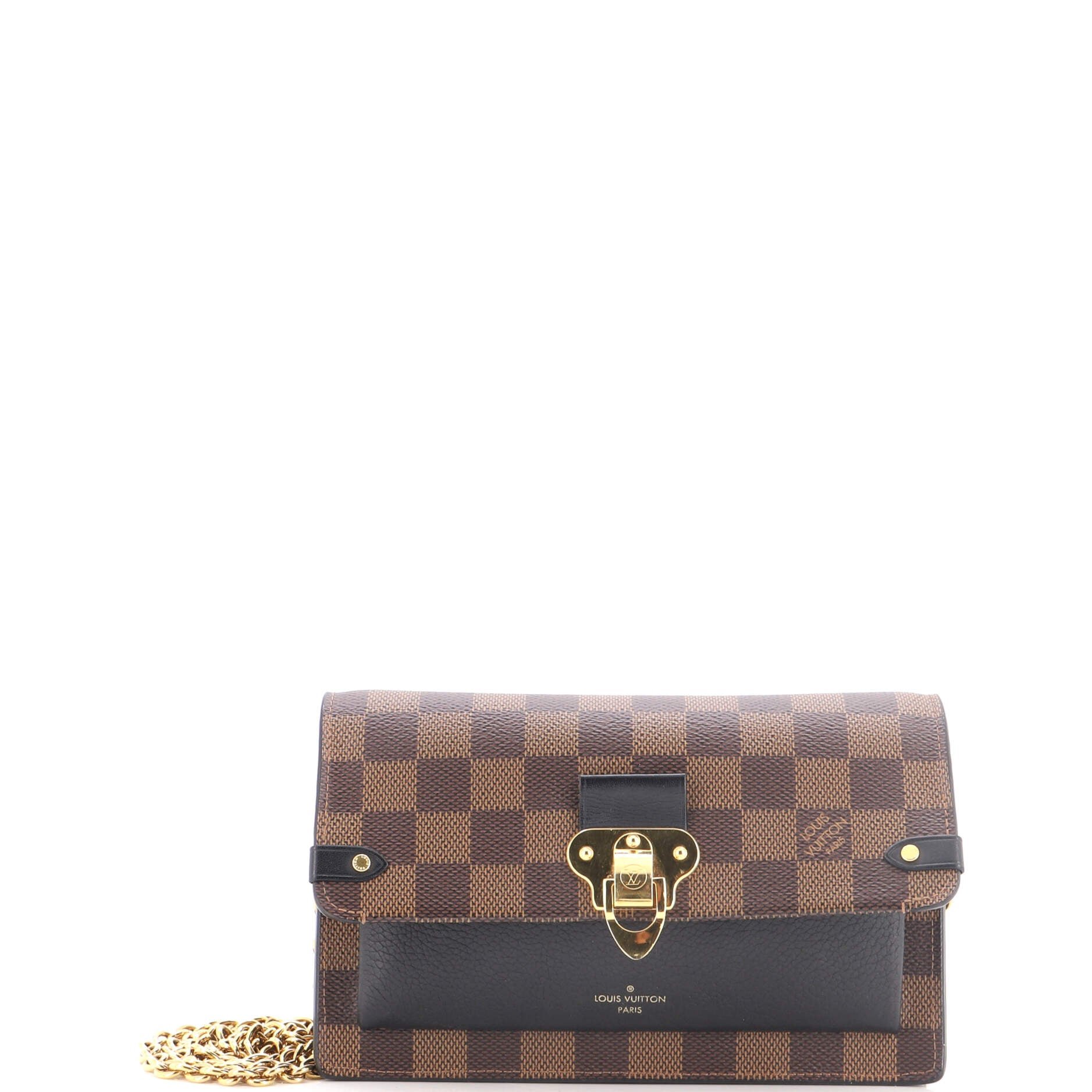 Vavin Chain Wallet NM Damier with Leather