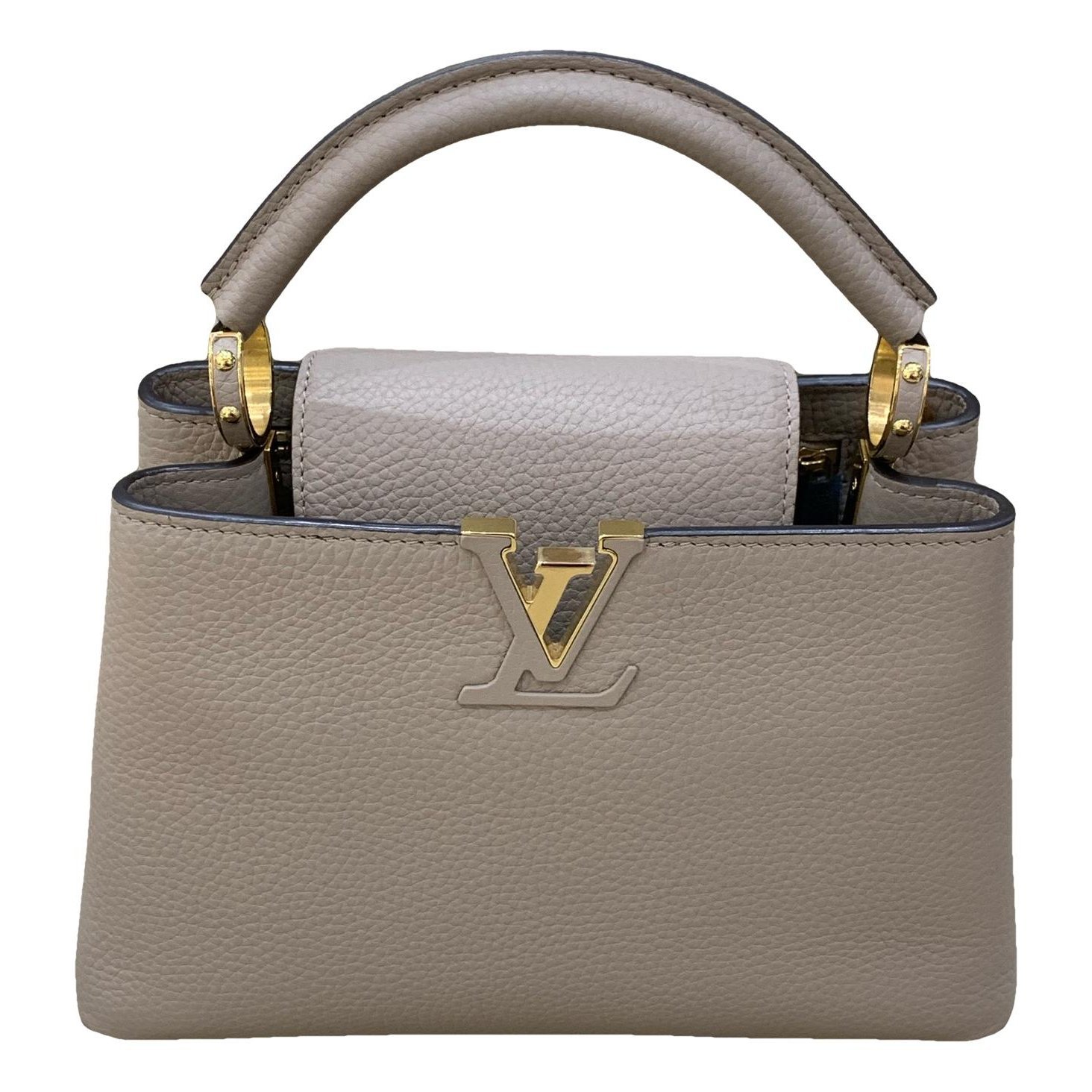 Capucines leather handbag