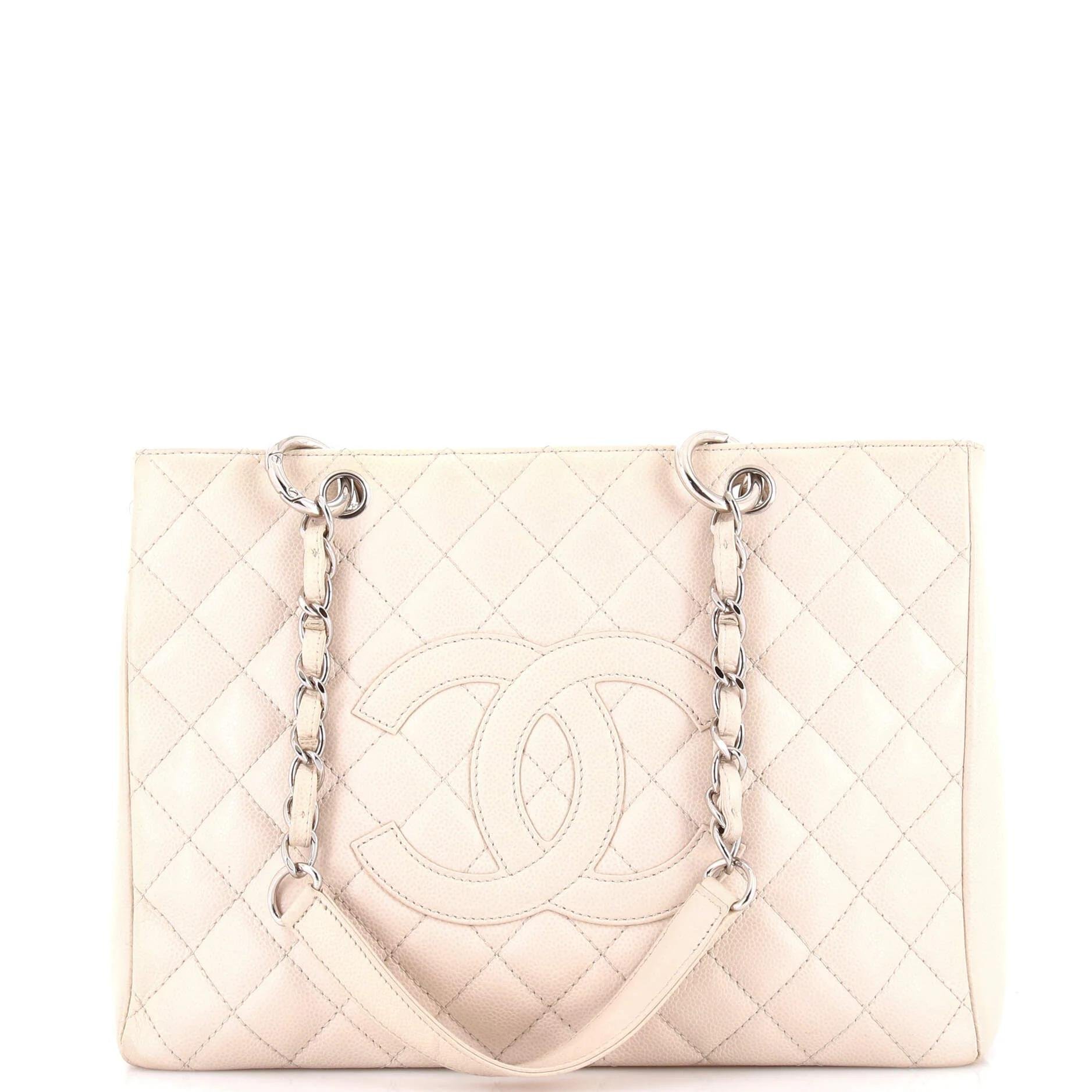 Classic CC Shopping leather tote