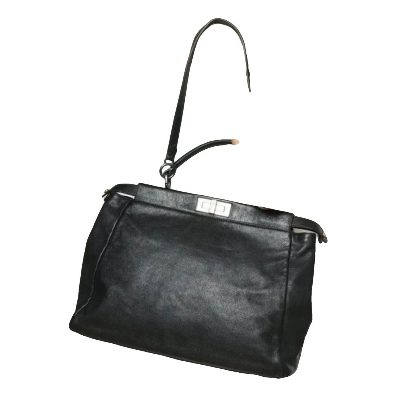 Peekaboo leather handbag