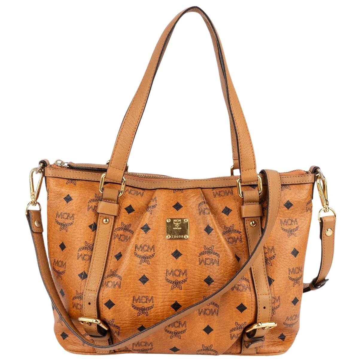 Boston leather satchel