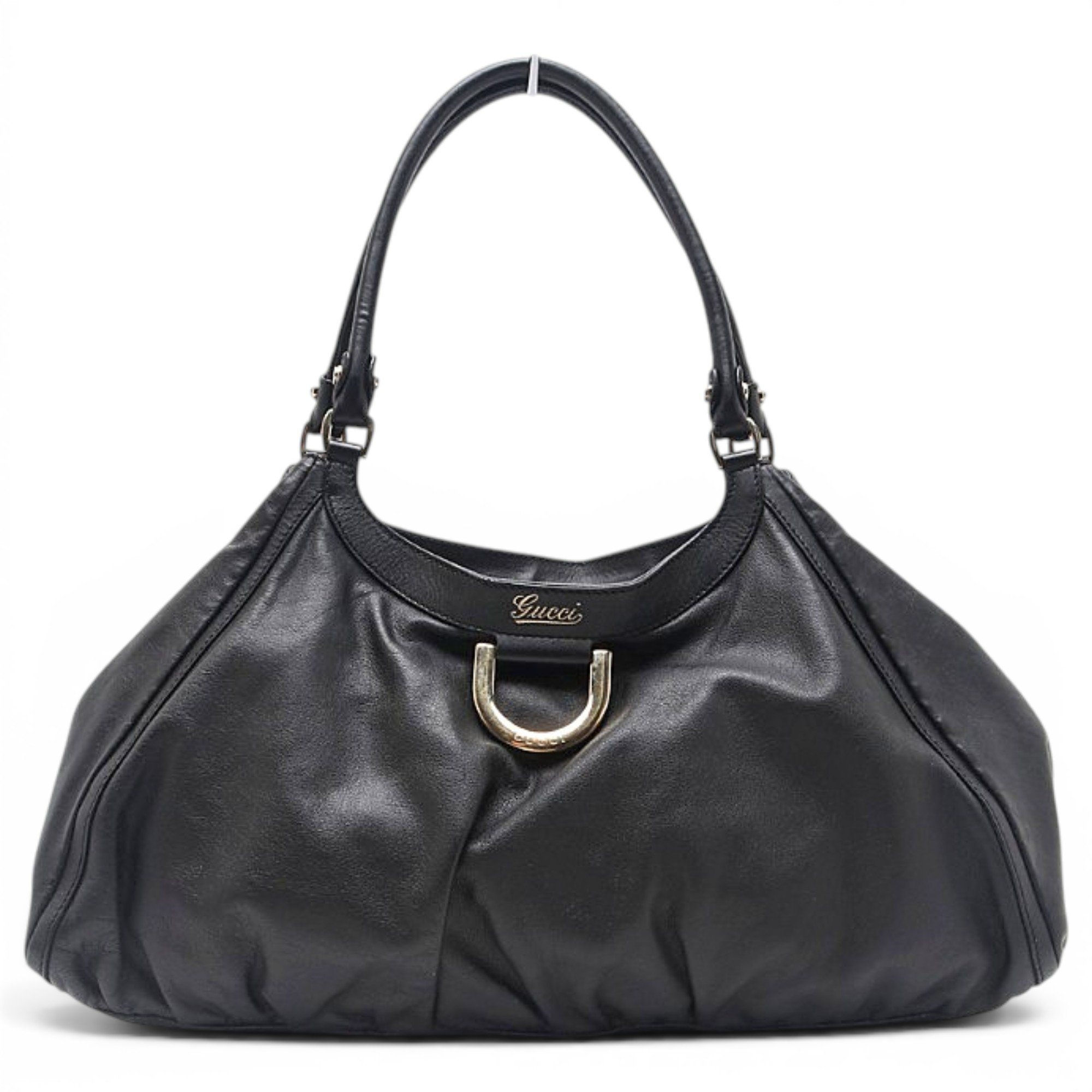 D-Ring leather handbag