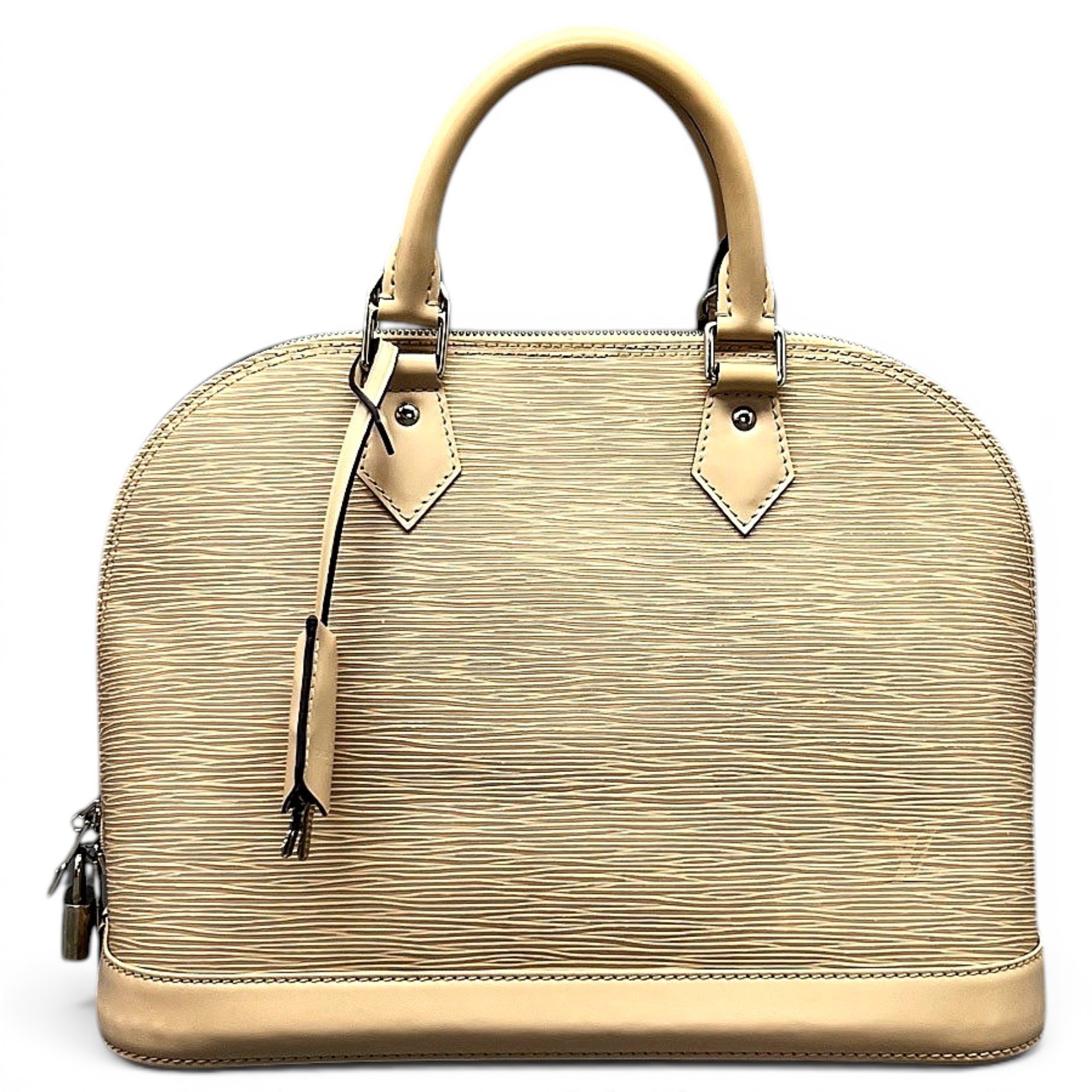 Alma leather handbag
