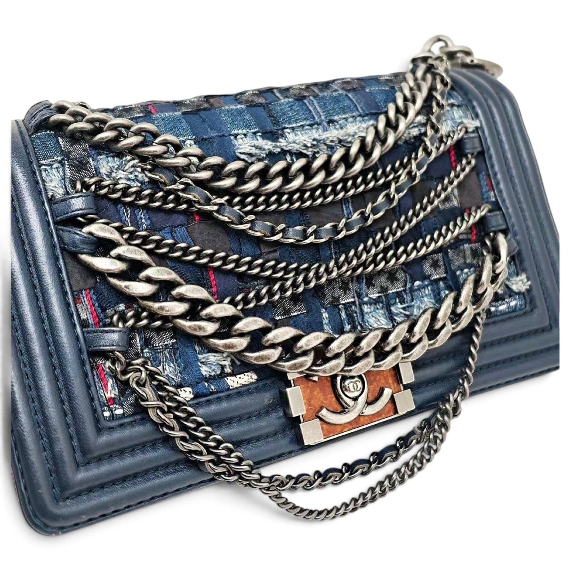 Boy leather handbag