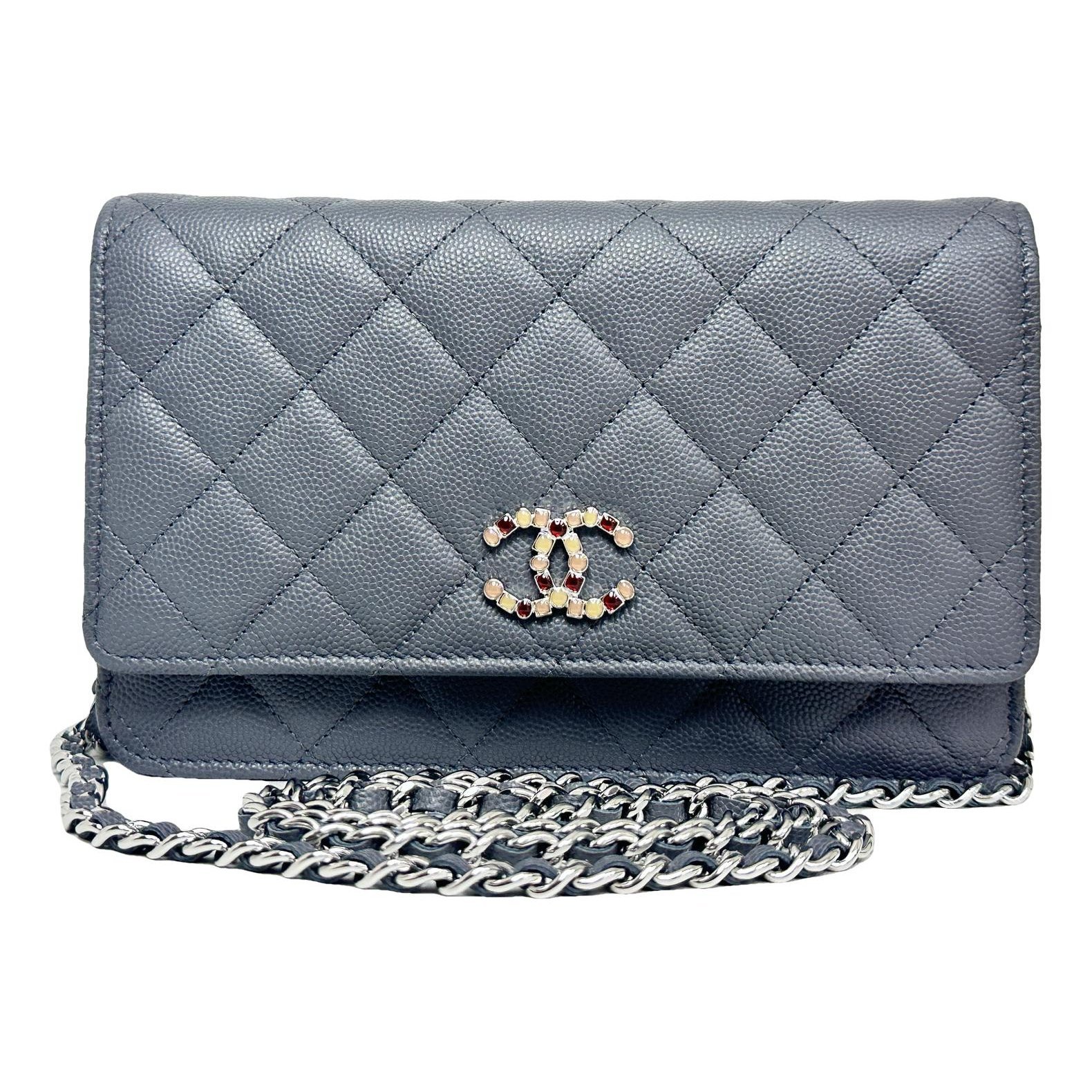 Wallet On Chain Timeless/Classique leather crossbody bag