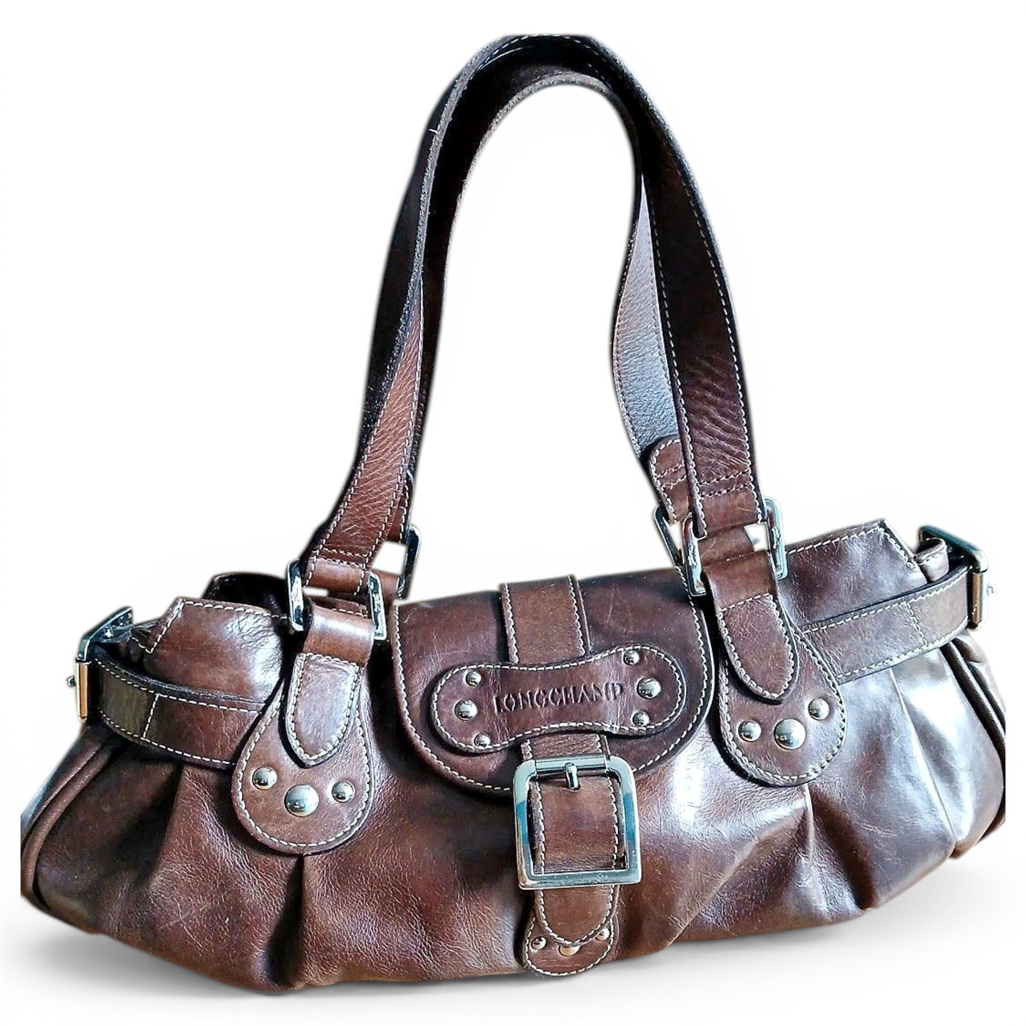 Idole leather handbag