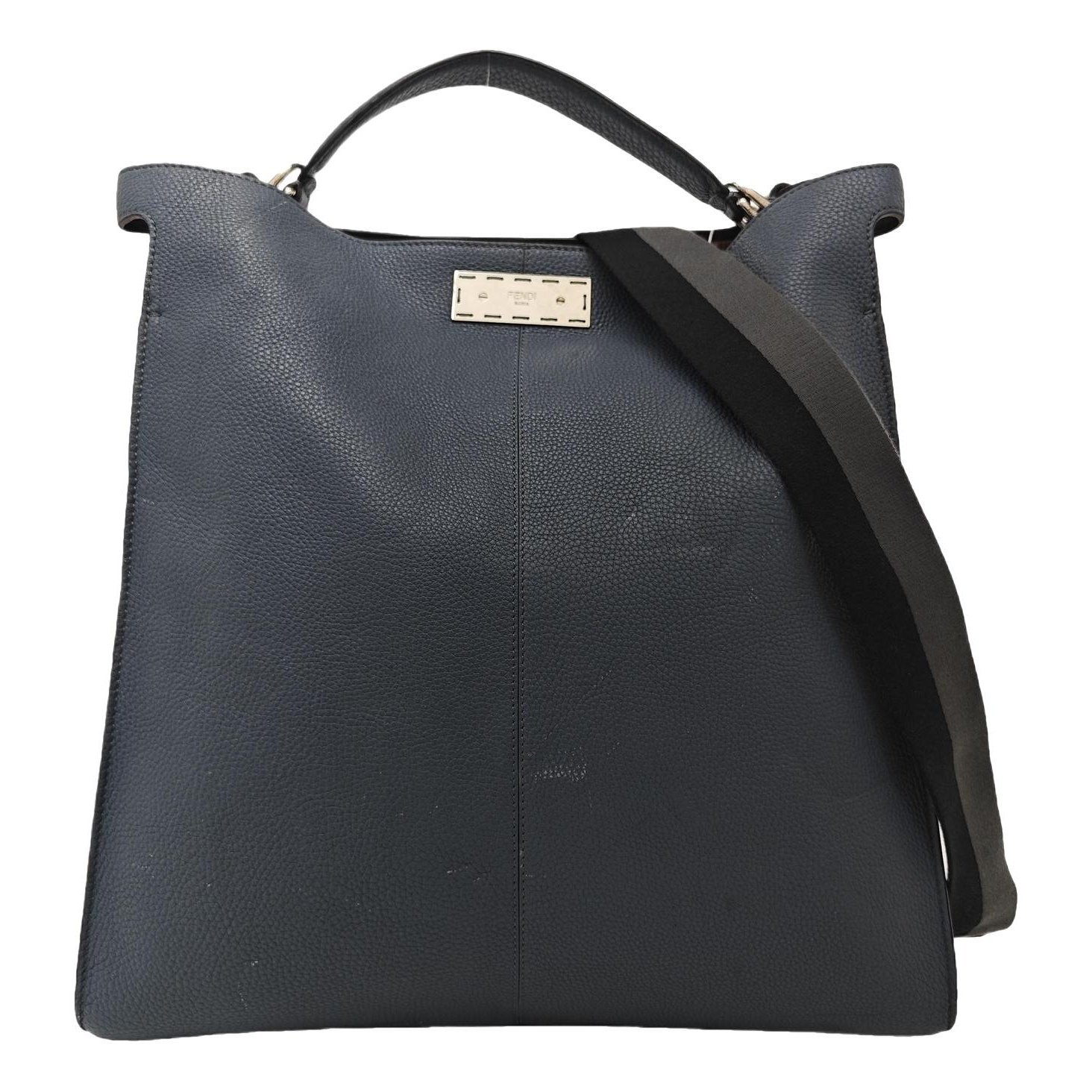 Peekaboo leather handbag