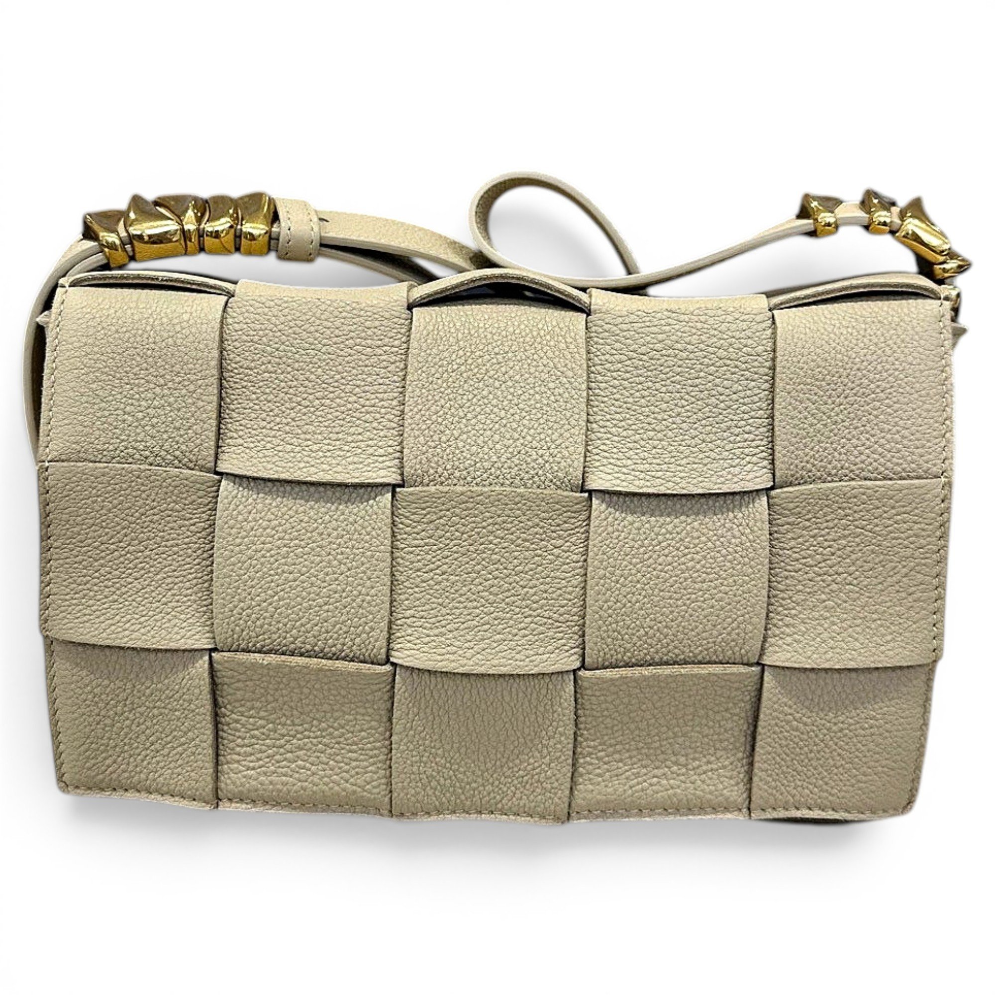 Brick Cassette leather crossbody bag