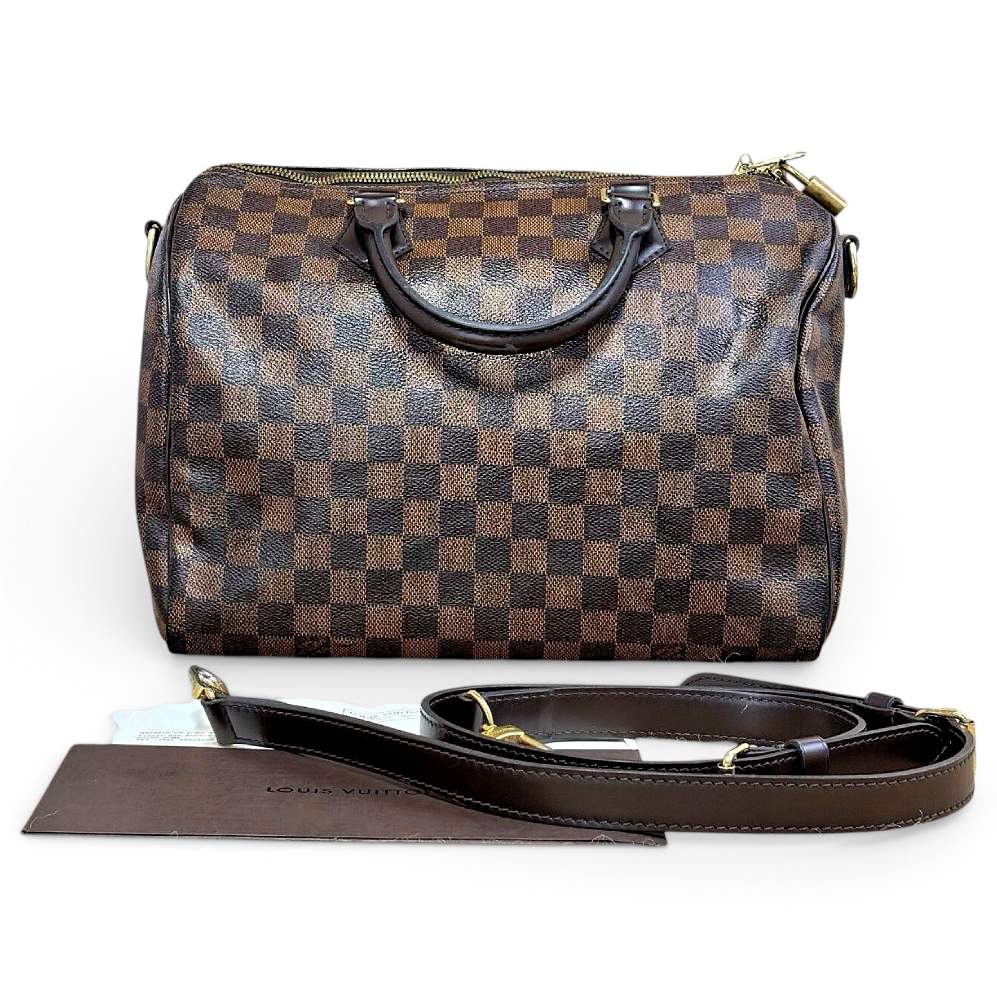 Louis Vuitton Speedy Bandoulière leather handbag