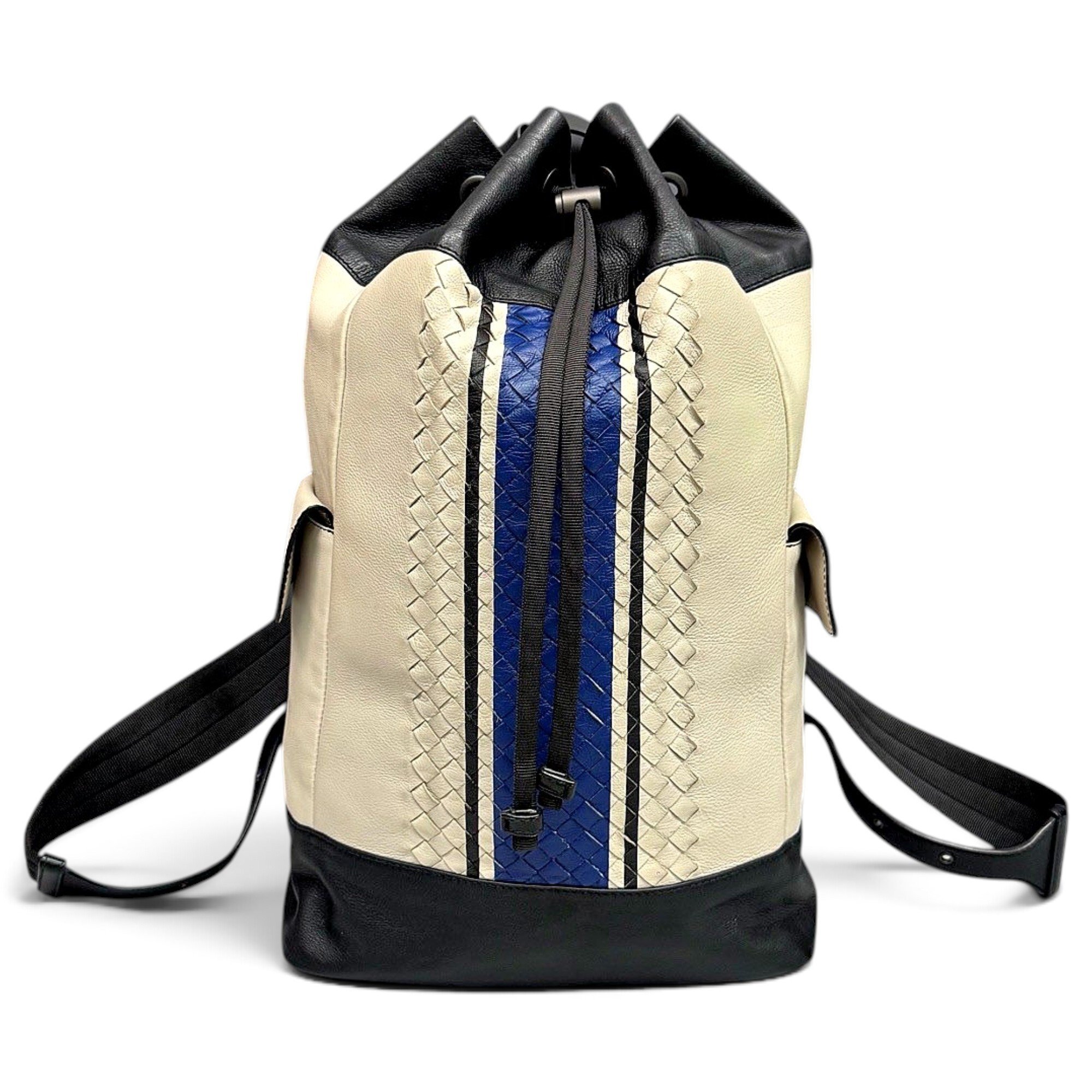 Leather backpack