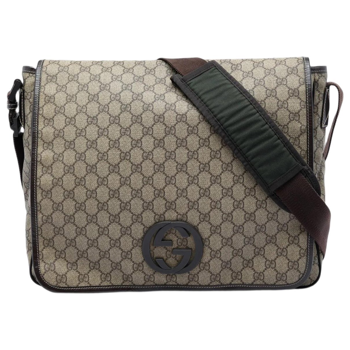 Interlocking cloth crossbody bag