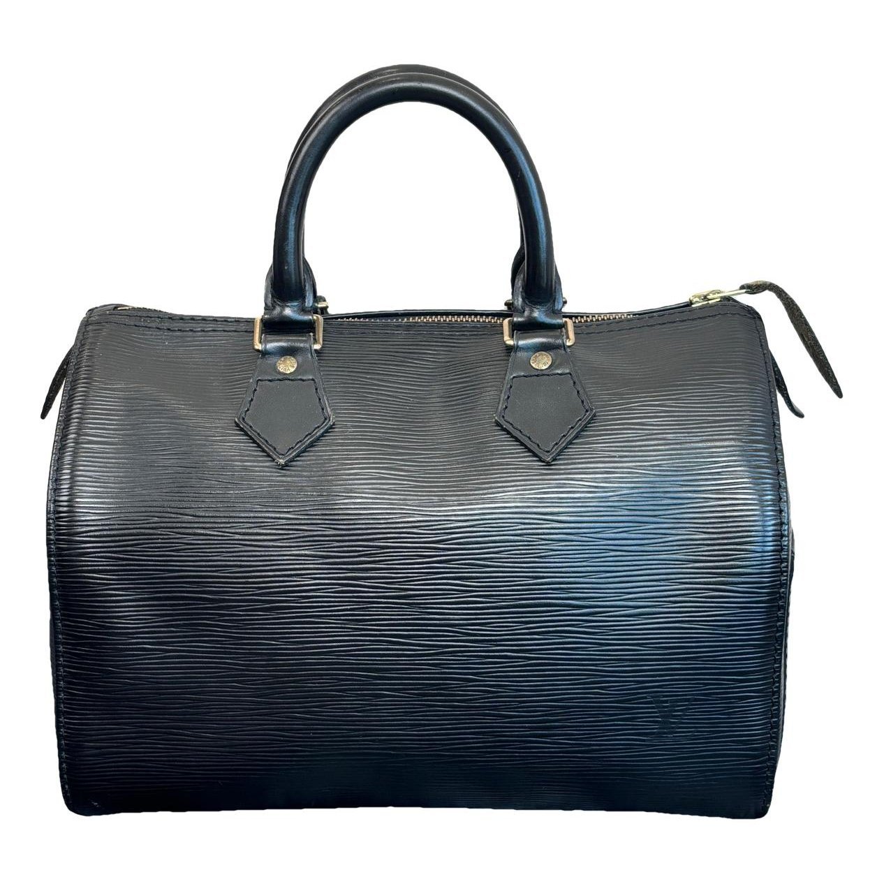 Speedy leather handbag