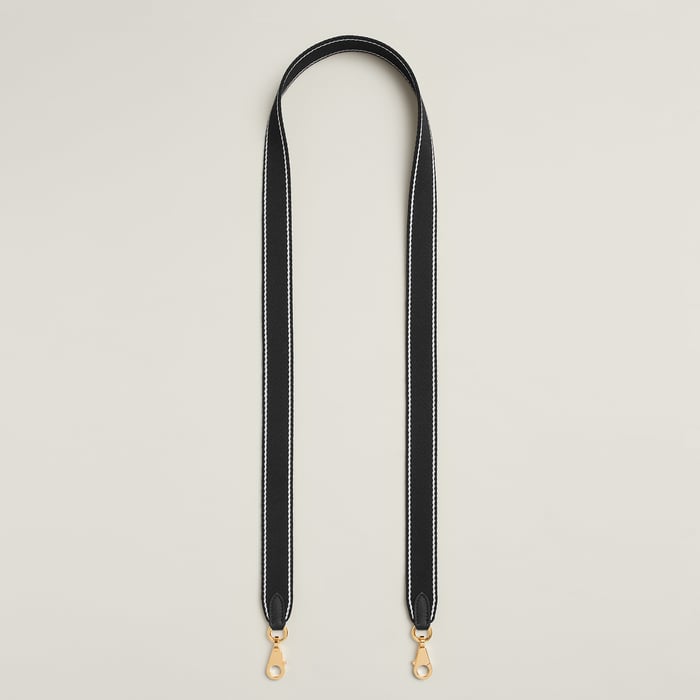 Sangle Wooly Sellier Bicolor Bag Strap