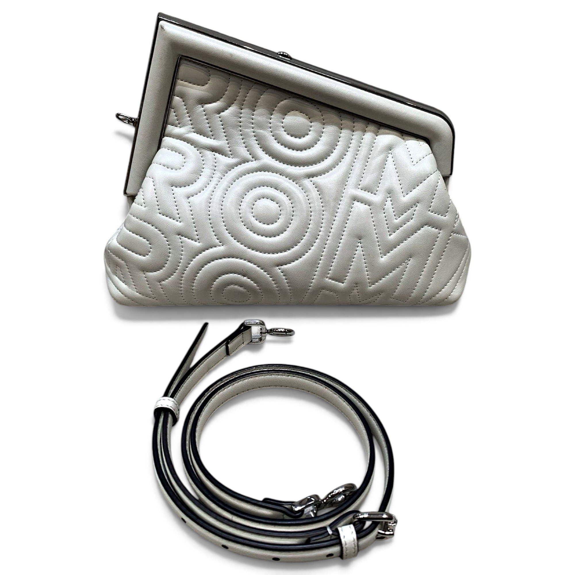 First leather crossbody bag