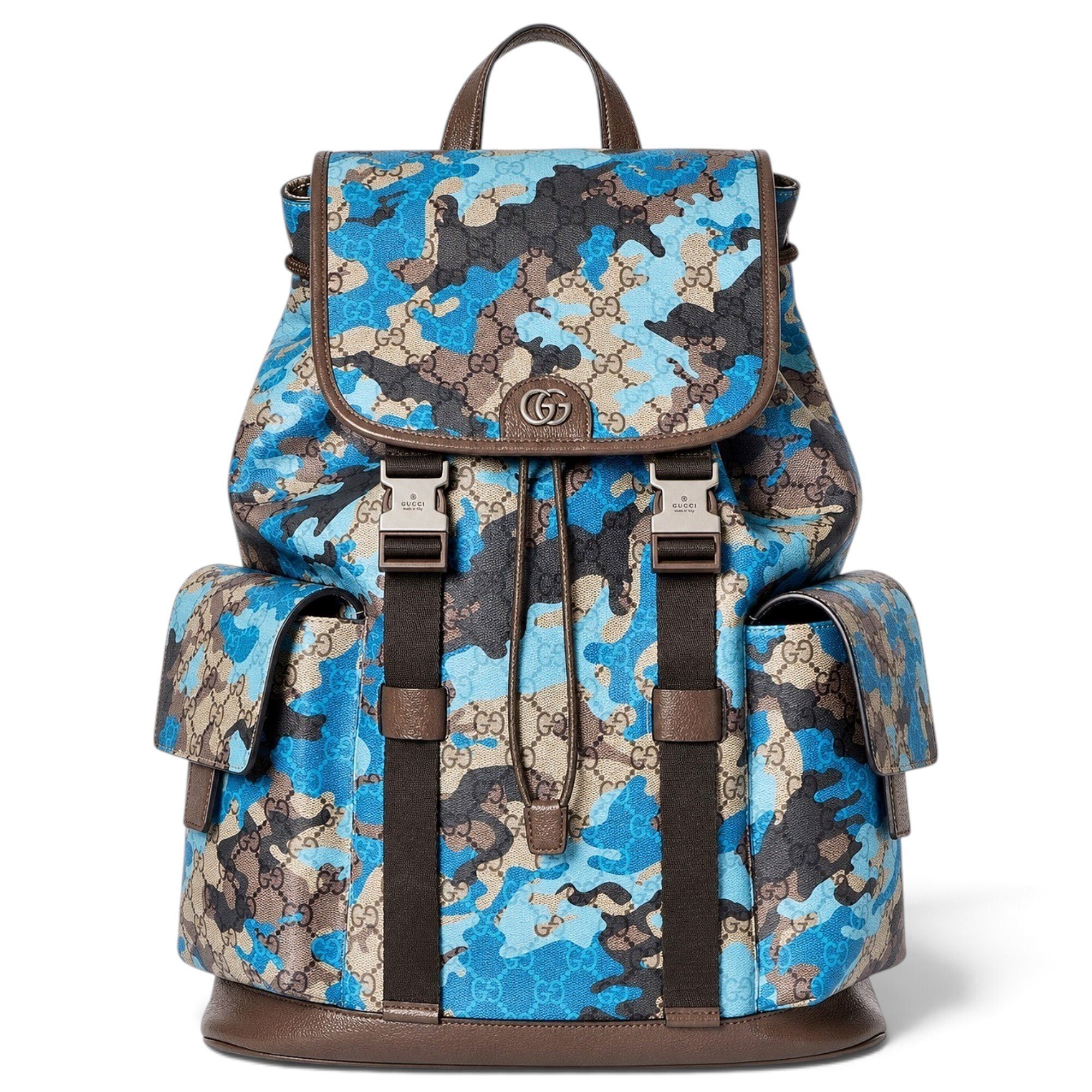 Leather backpack