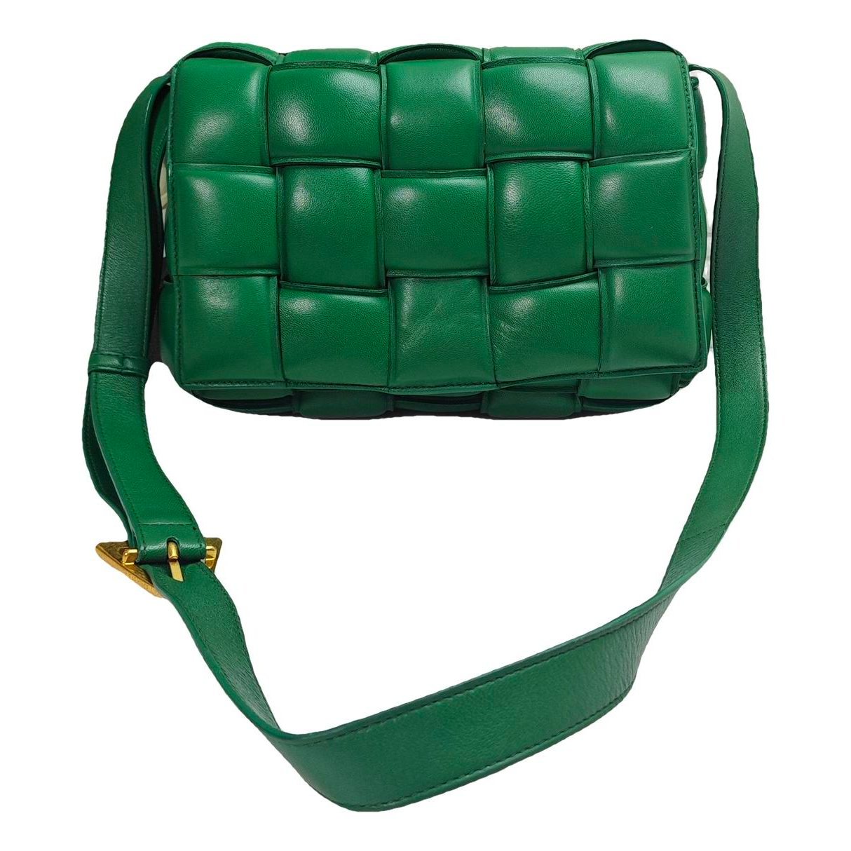 Cassette Padded leather handbag