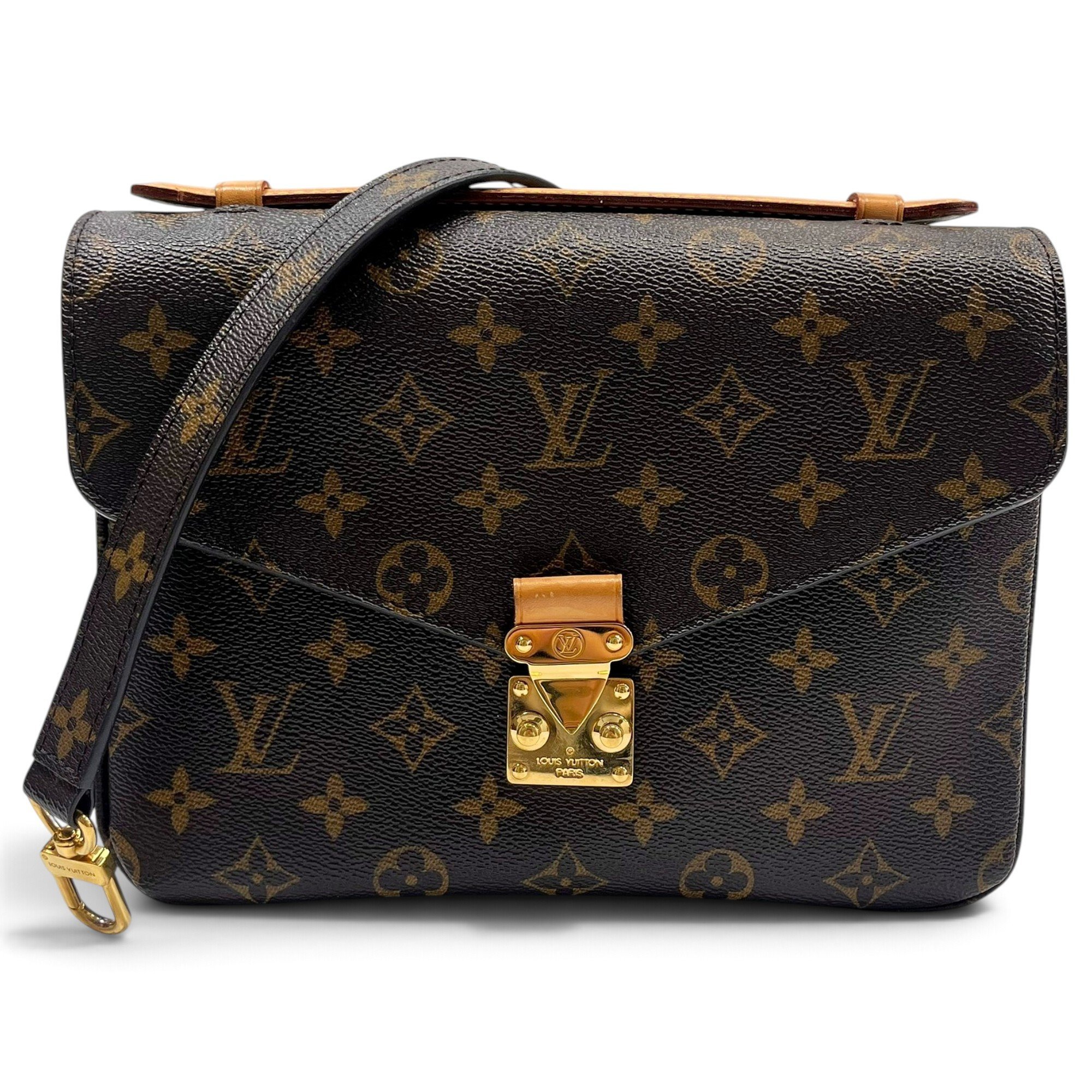 Metis leather handbag