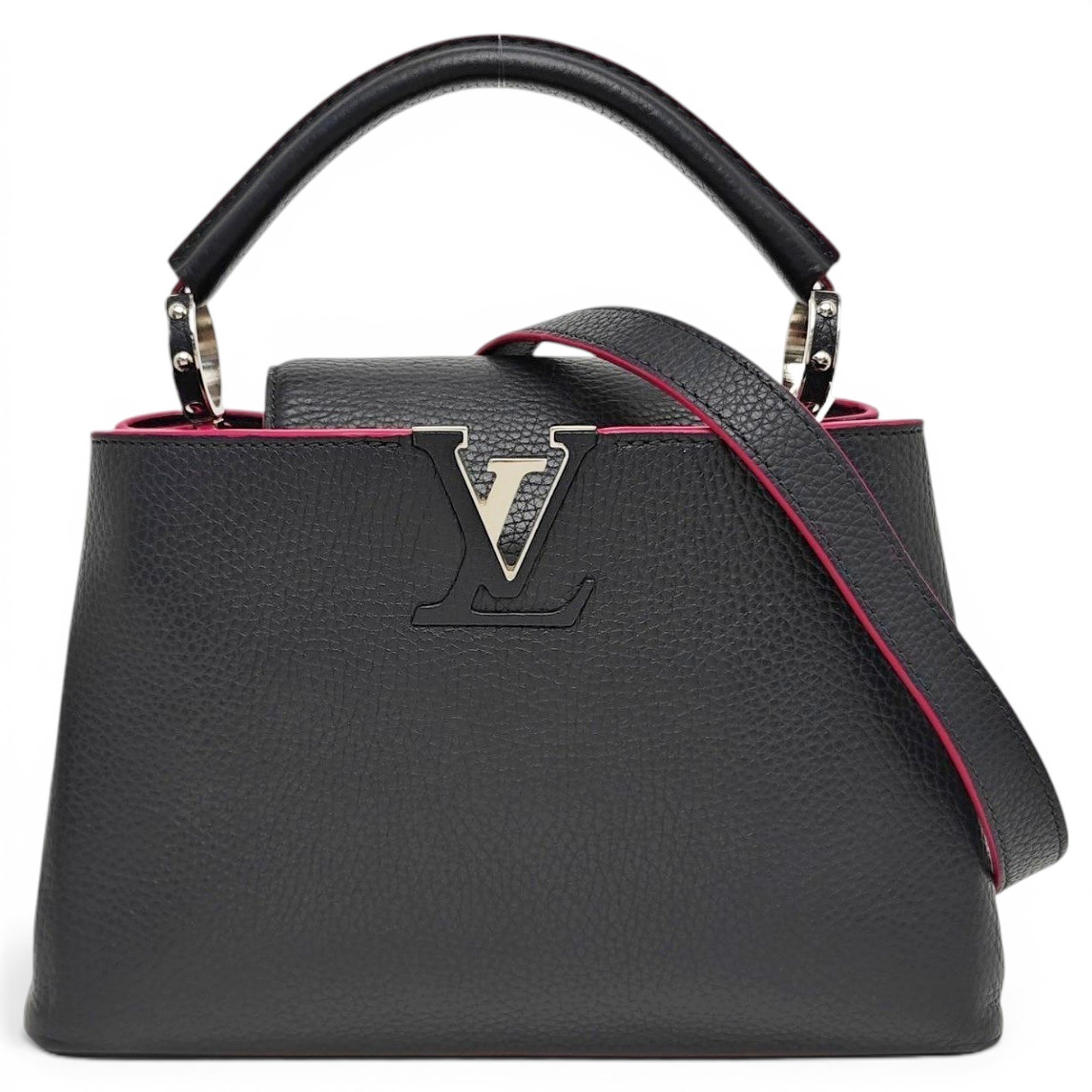 Capucines leather handbag