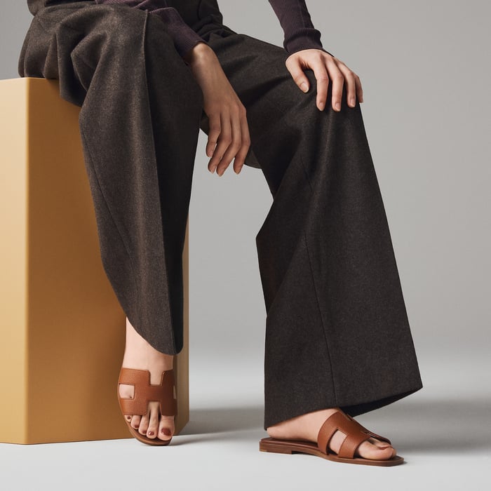 Gold Oran Sandal