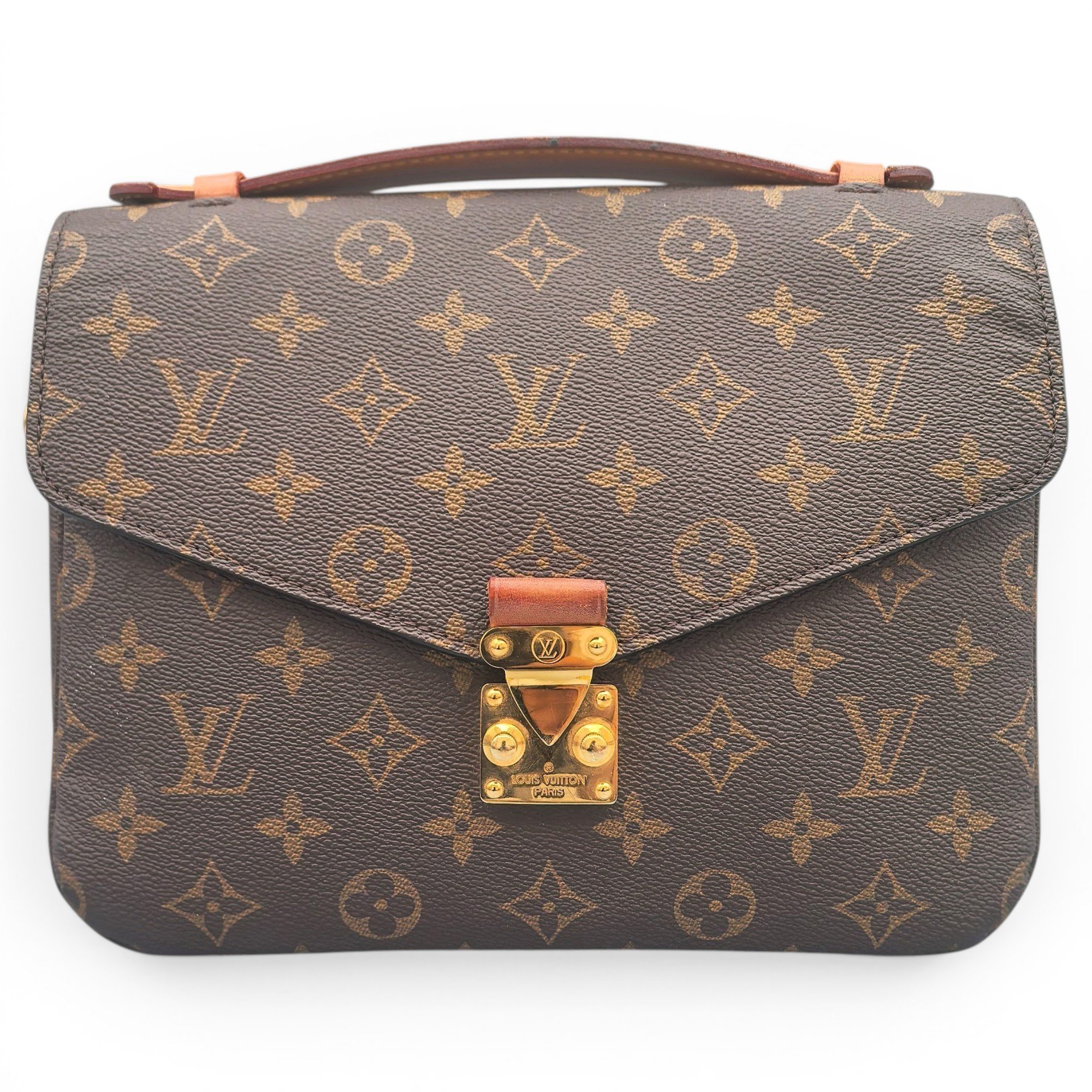 Metis leather handbag