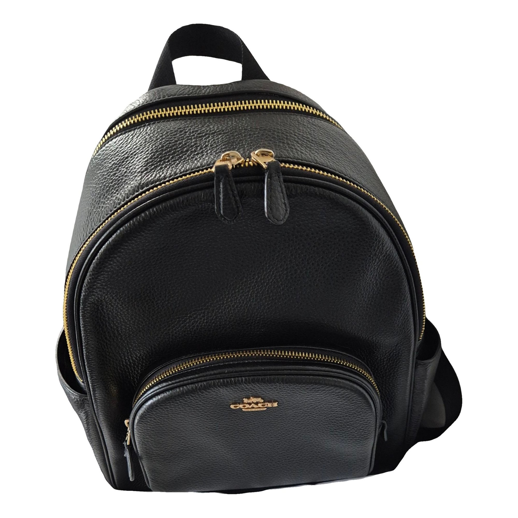 Campus leather backpack