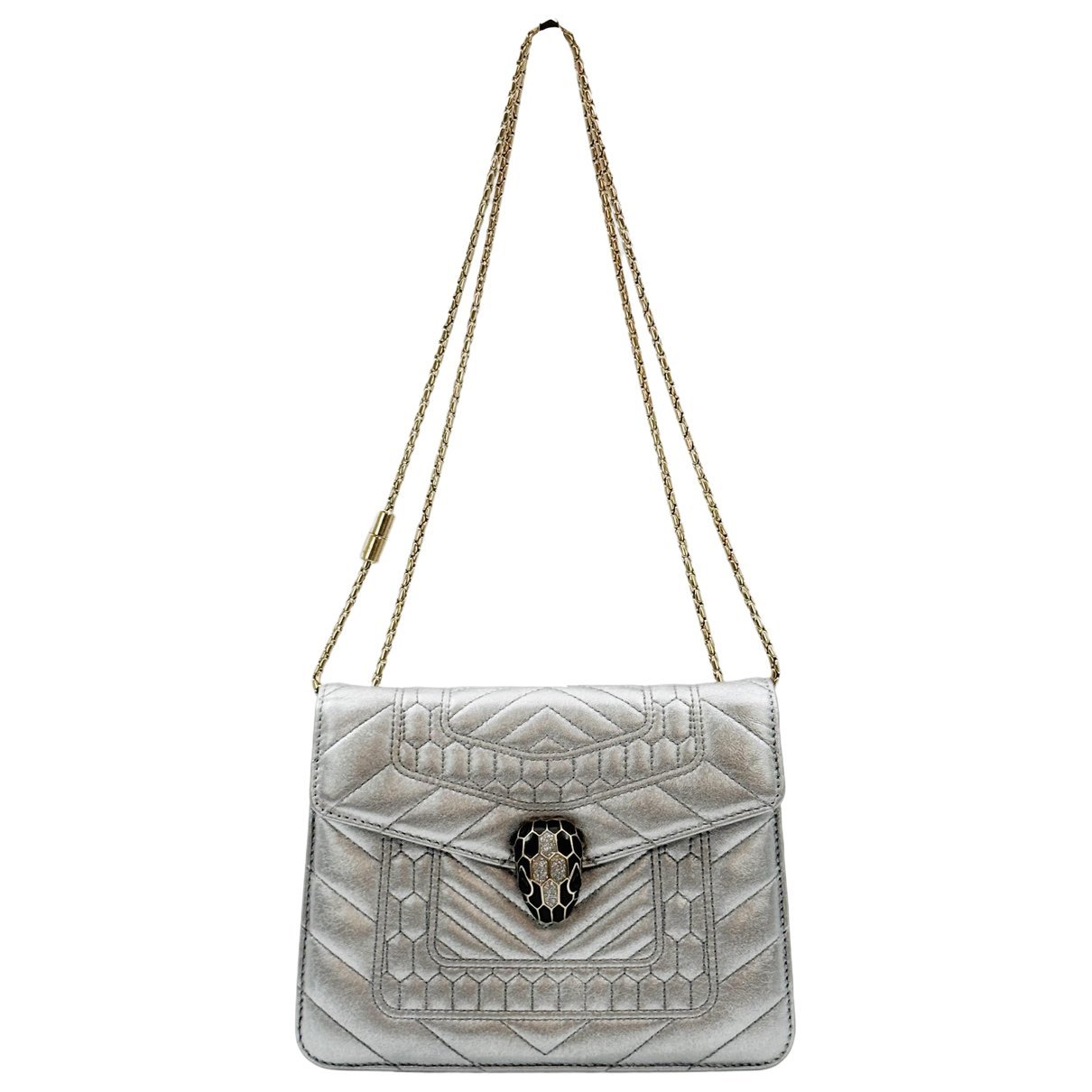 Bvlgari Serpenti leather handbag