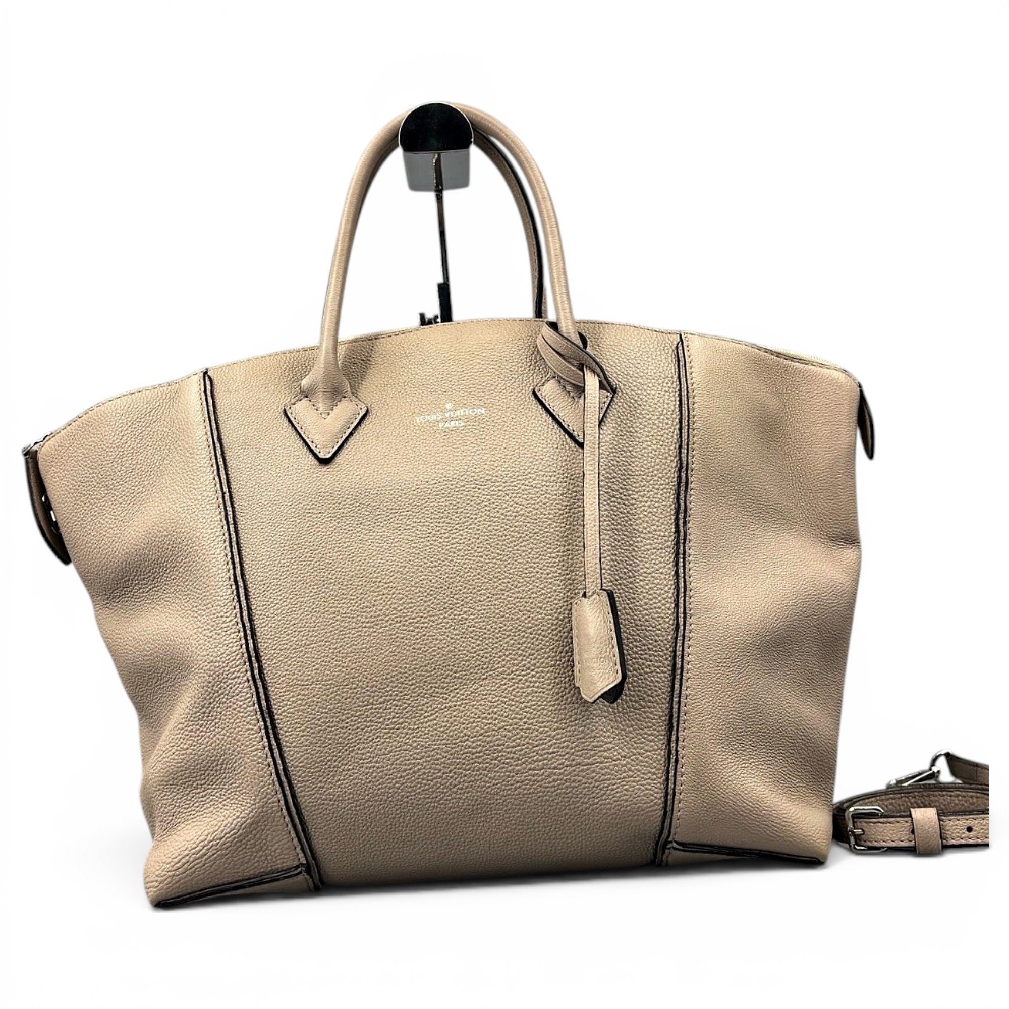 Soft Lockit leather handbag