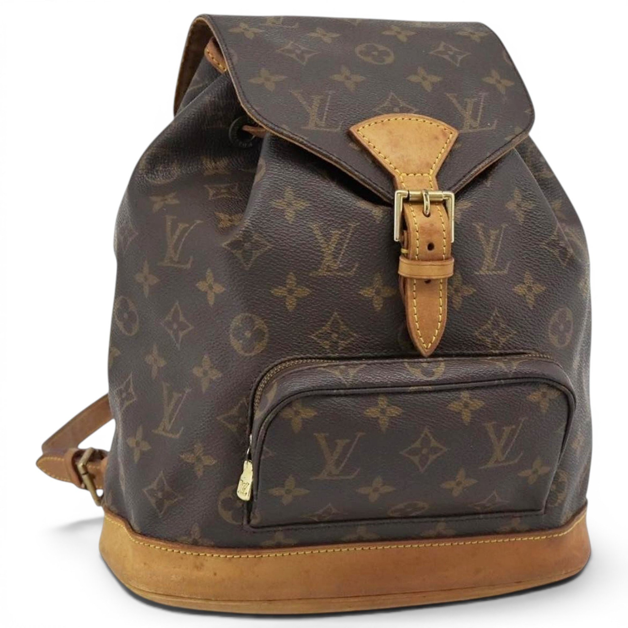Louis Vuitton Montsouris leather backpack