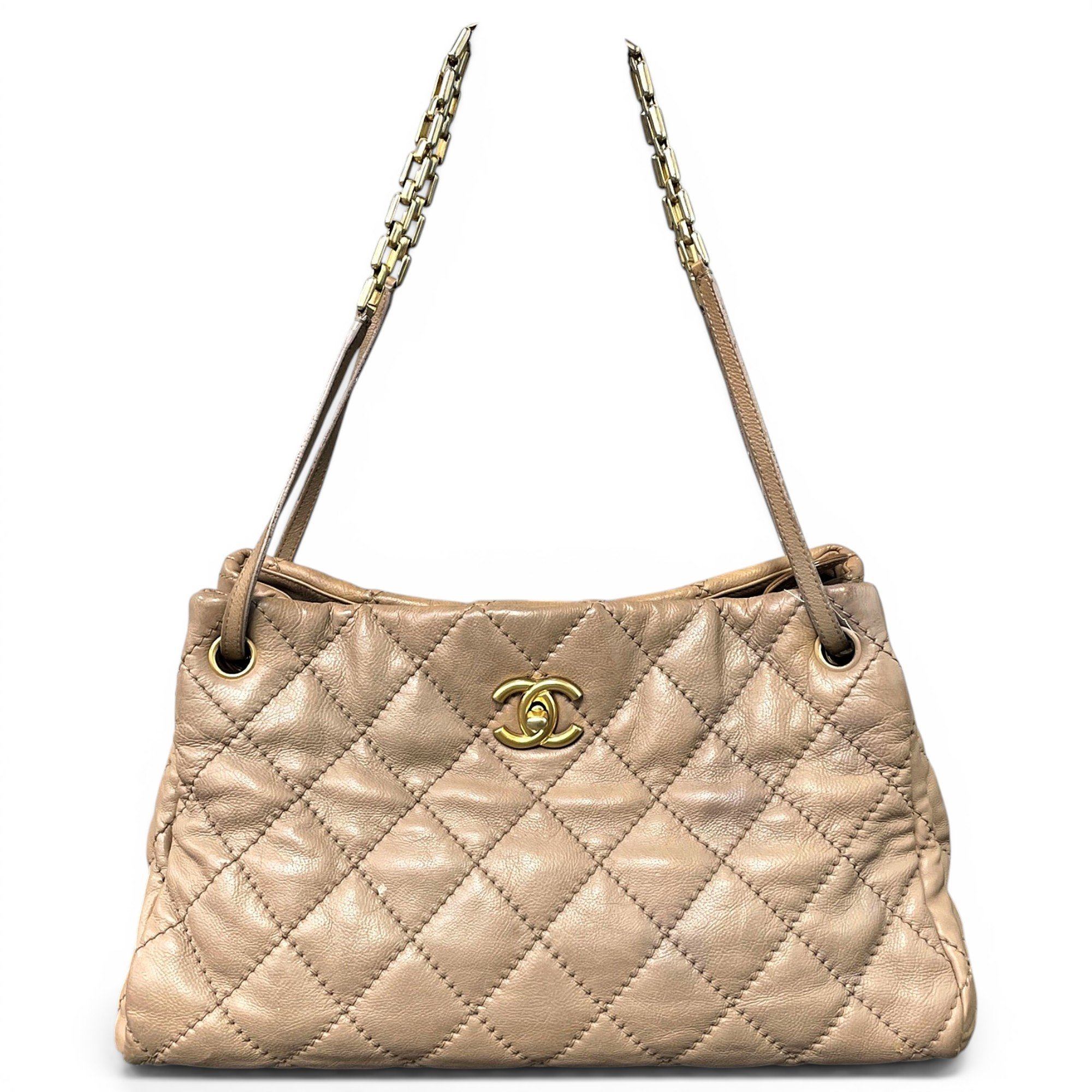 Executive leather tote