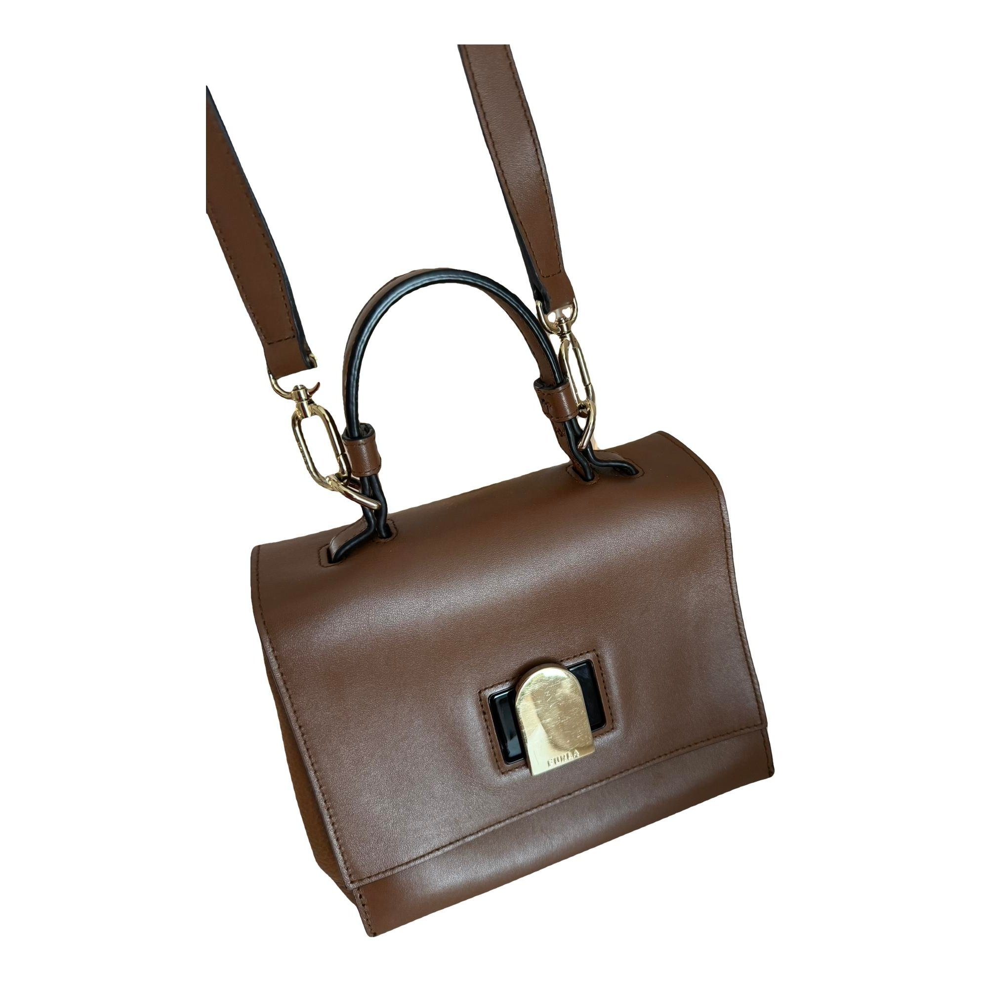 Leather handbag