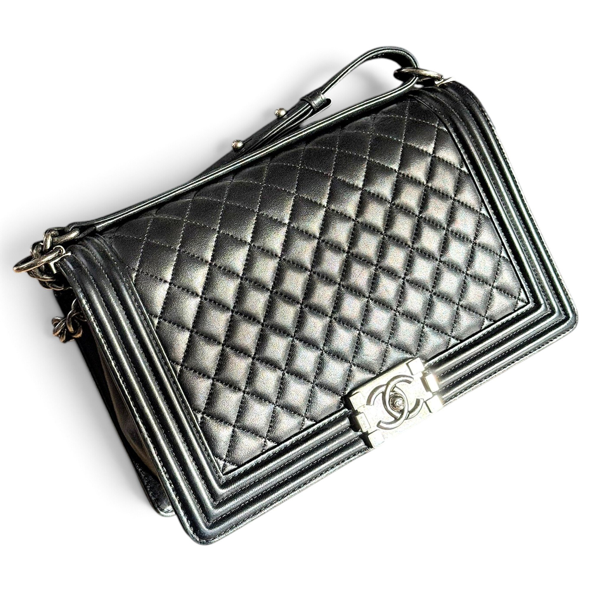 Boy leather handbag